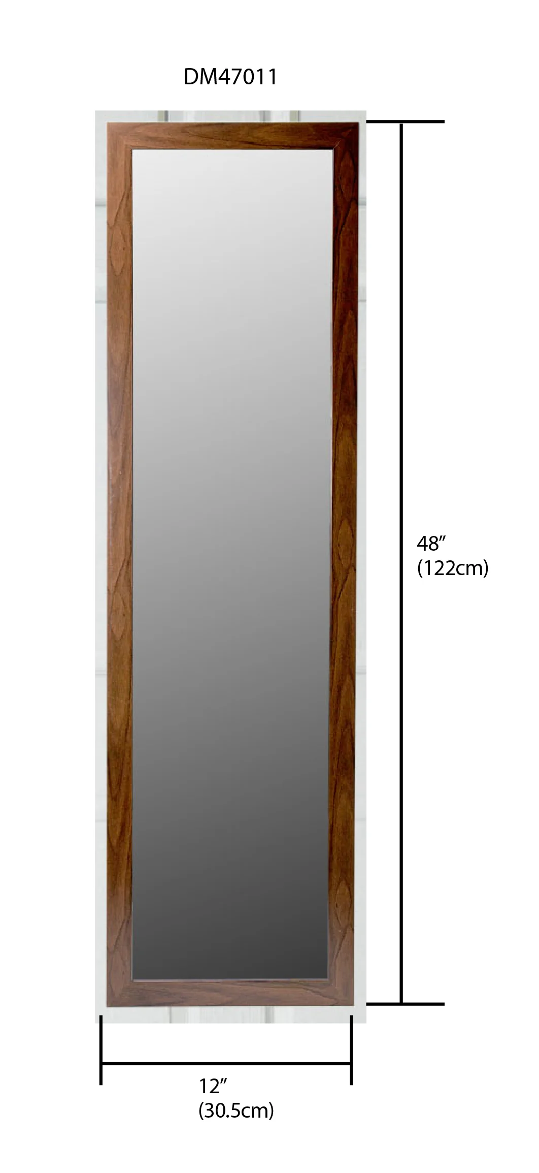 Hds Trading - Dm47011 - Over The Door Mirror - Image 3
