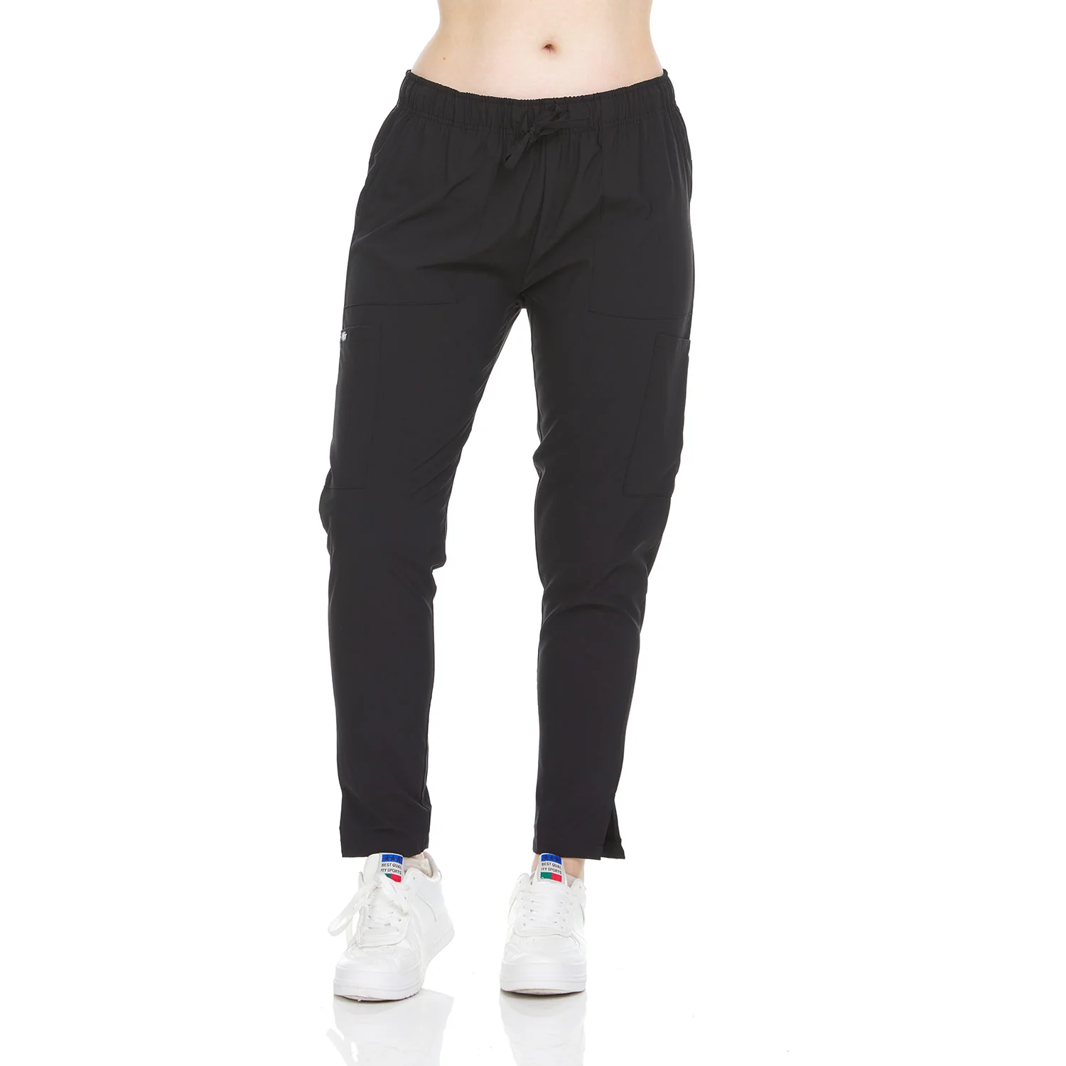 Heal Wear 4-Way Stretch Skinny Women's Medical Scrub Pants - Image 27