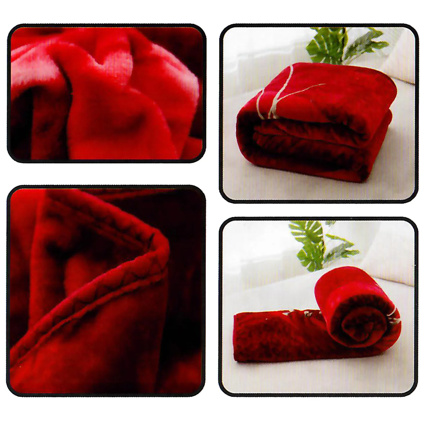 HIYOKO Floral Dream Micromink Blanket, Queen - Image 12