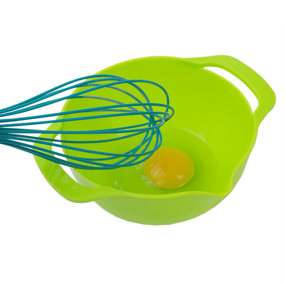 Home Basics 10 Piece Plastic Kitchen Prep Set, Multi-Color - Image 3