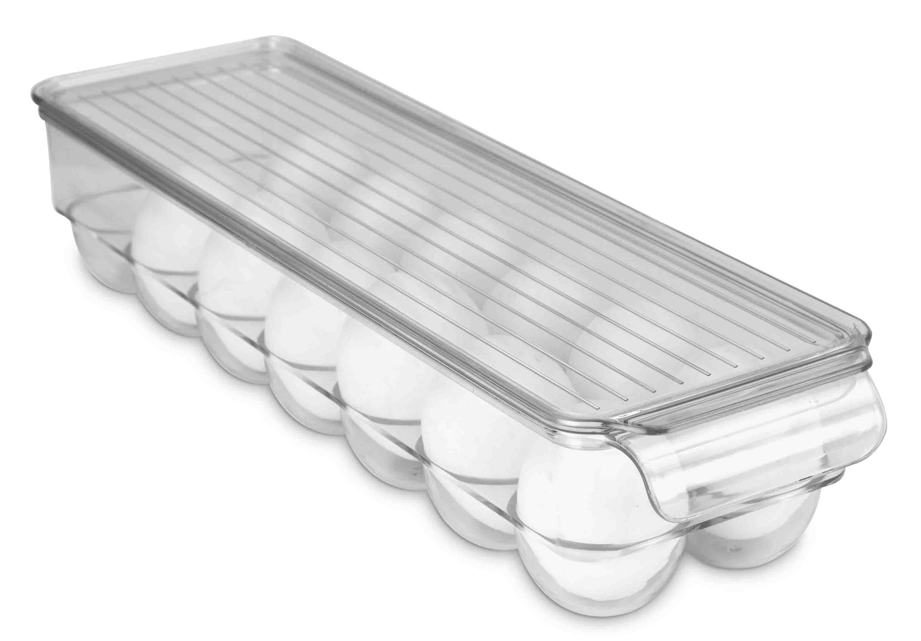 Home Basics 14 Egg Holder Fridge Bin