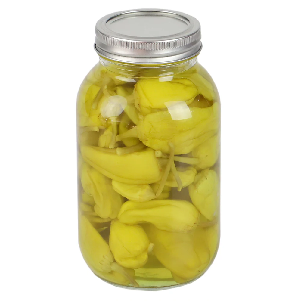 Home Basics 33oz. Wide Mouth Clear Mason Canning Jar
