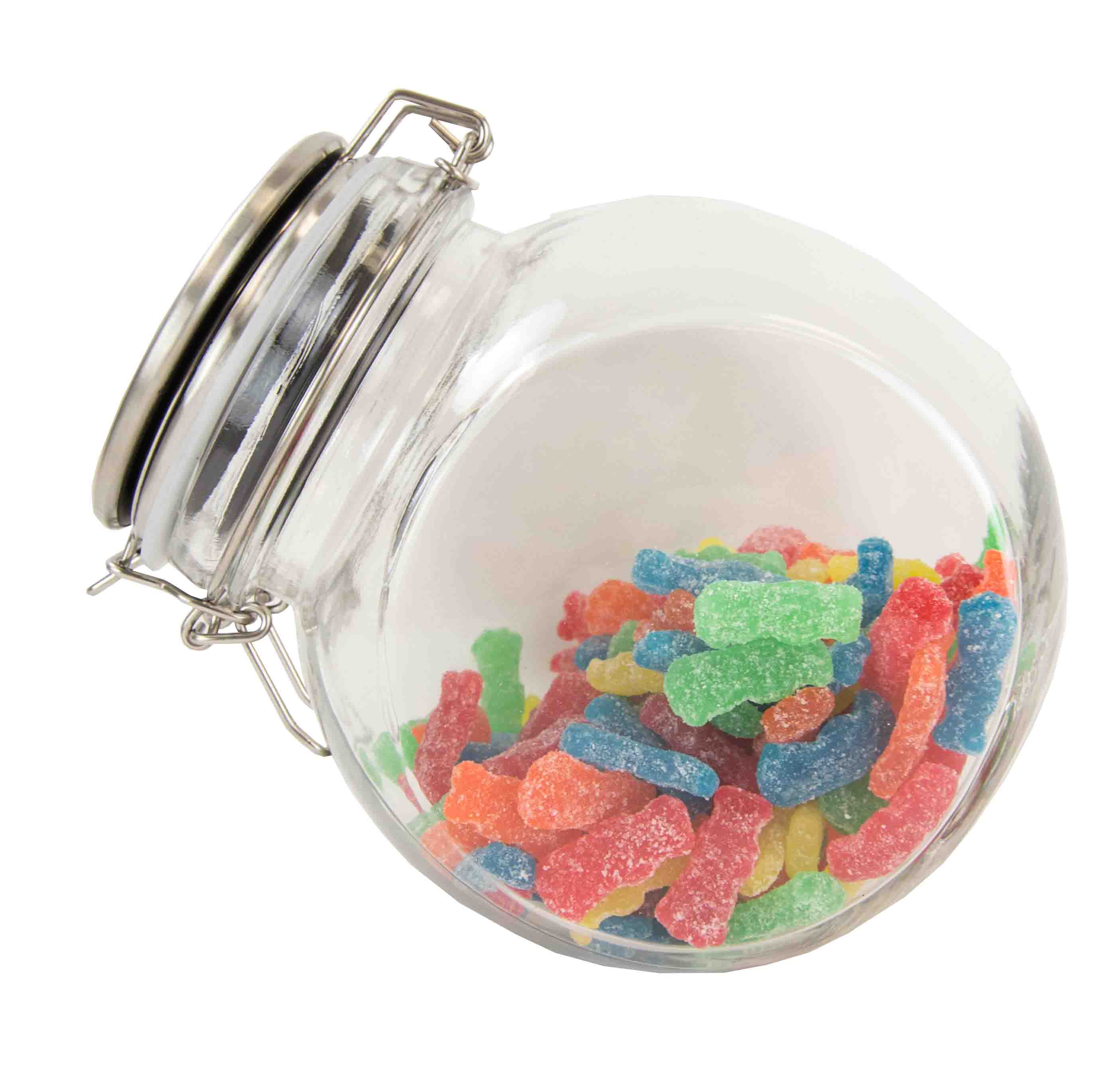 Home Basics 57 oz. Glass Candy Jar
