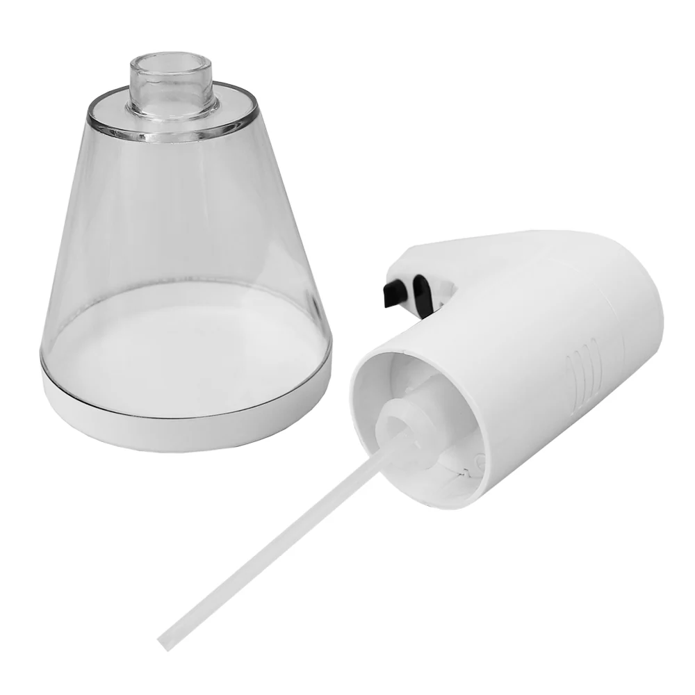 Home Basics Automatic Compact Countertop Soap Dispenser, White, 16 Ounce - Image 2