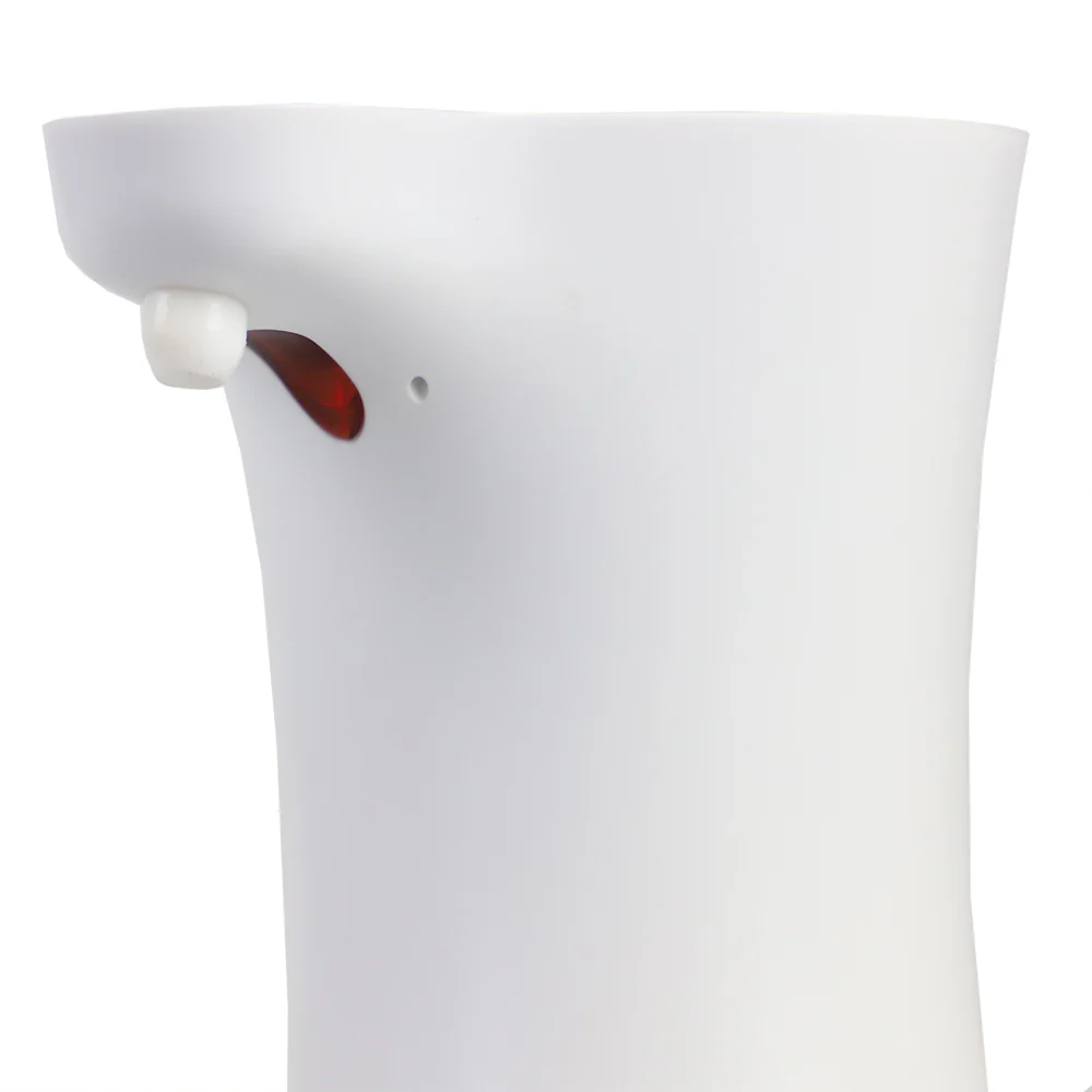 Home Basics Automatic Foaming Soap Dispenser, White, 11.84 Ounce - Image 3