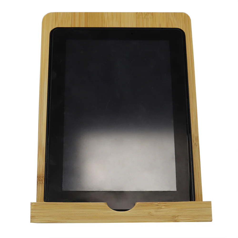 Home Basics Bamboo Tablet Cookbook Stand, Natural - Image 3