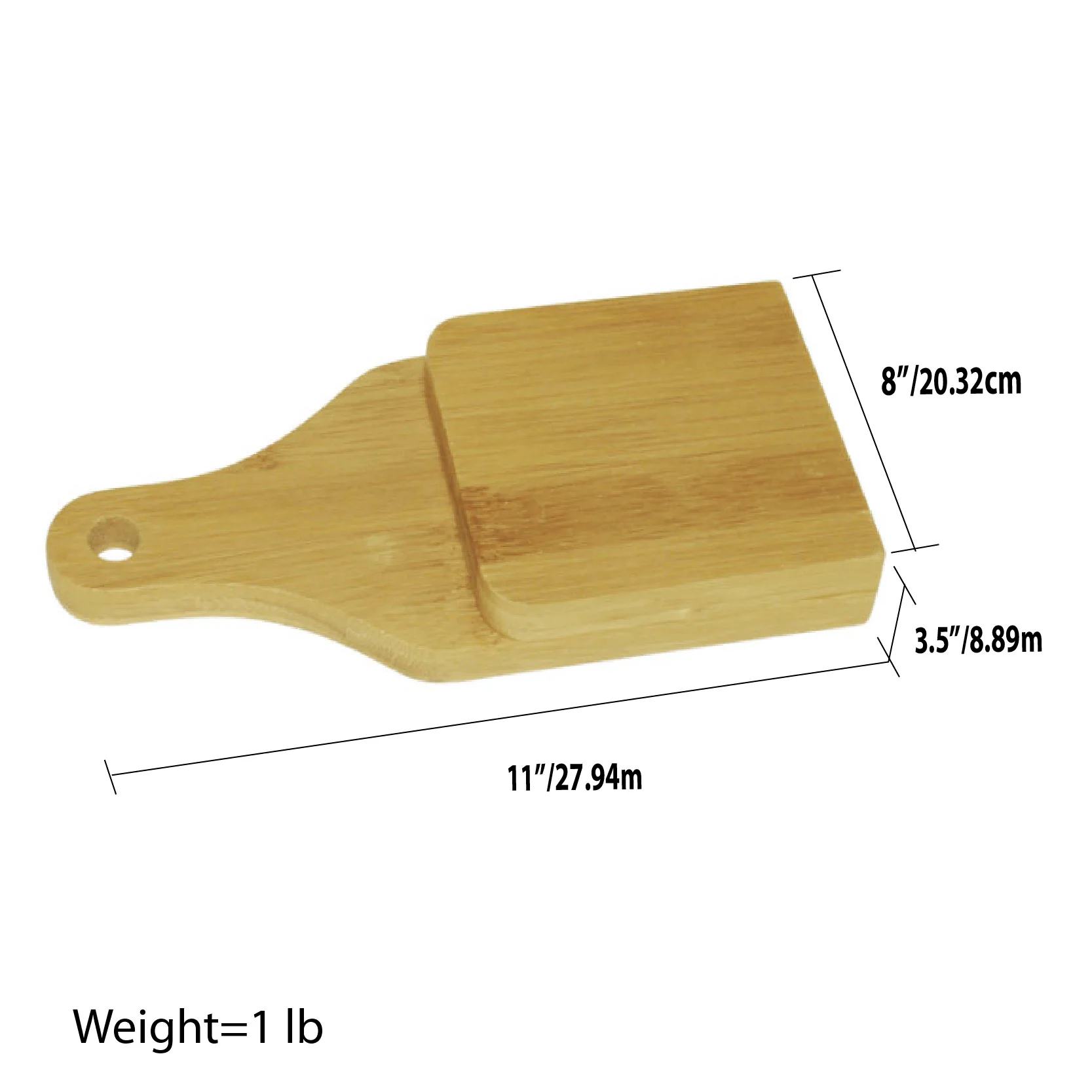Home Basics Bamboo Tostonera Plaintain Press - Standard Size - Image 4