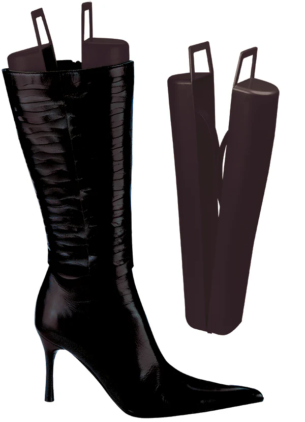 Home Basics Boot Shapers, Black, 2-Pack
