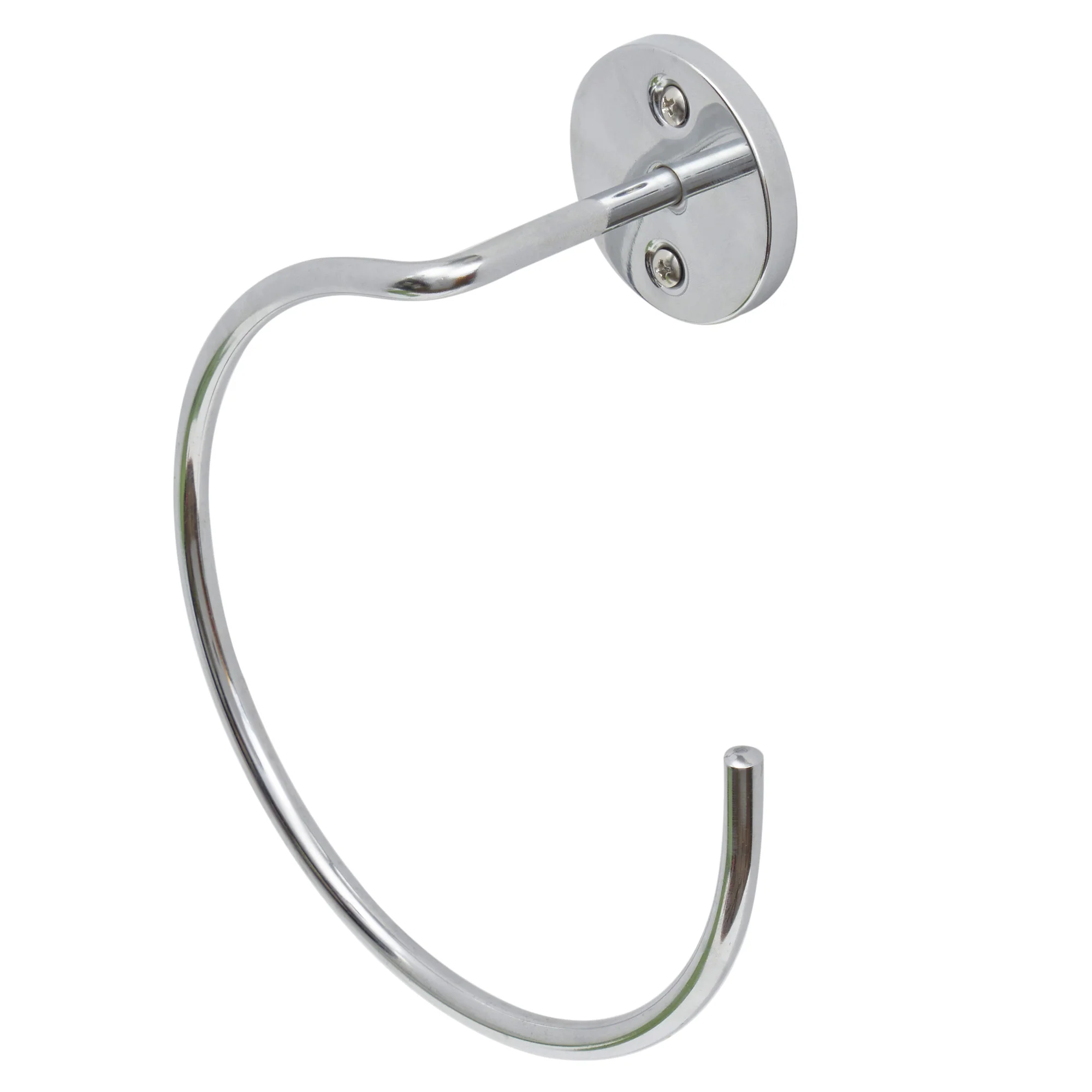 PREMIUS Chelsea Metal Wall Mounted Bathroom Towel Ring - Image 3