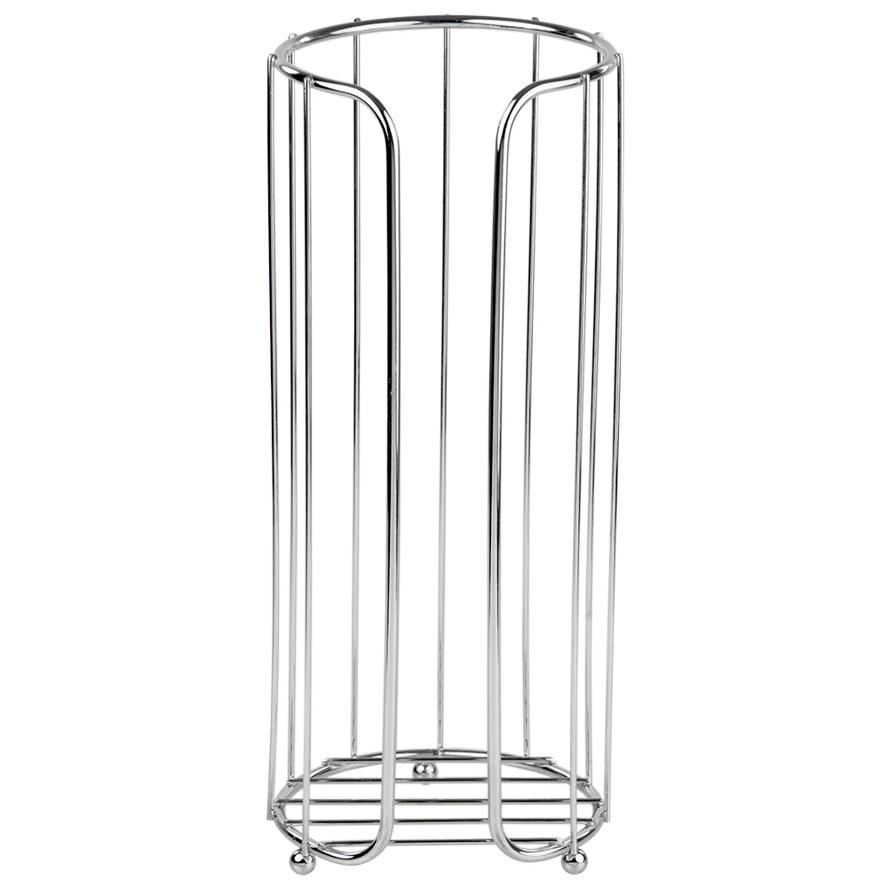 Home Basics Chrome Plated Steel Bath Tissue Reserve - Image 2