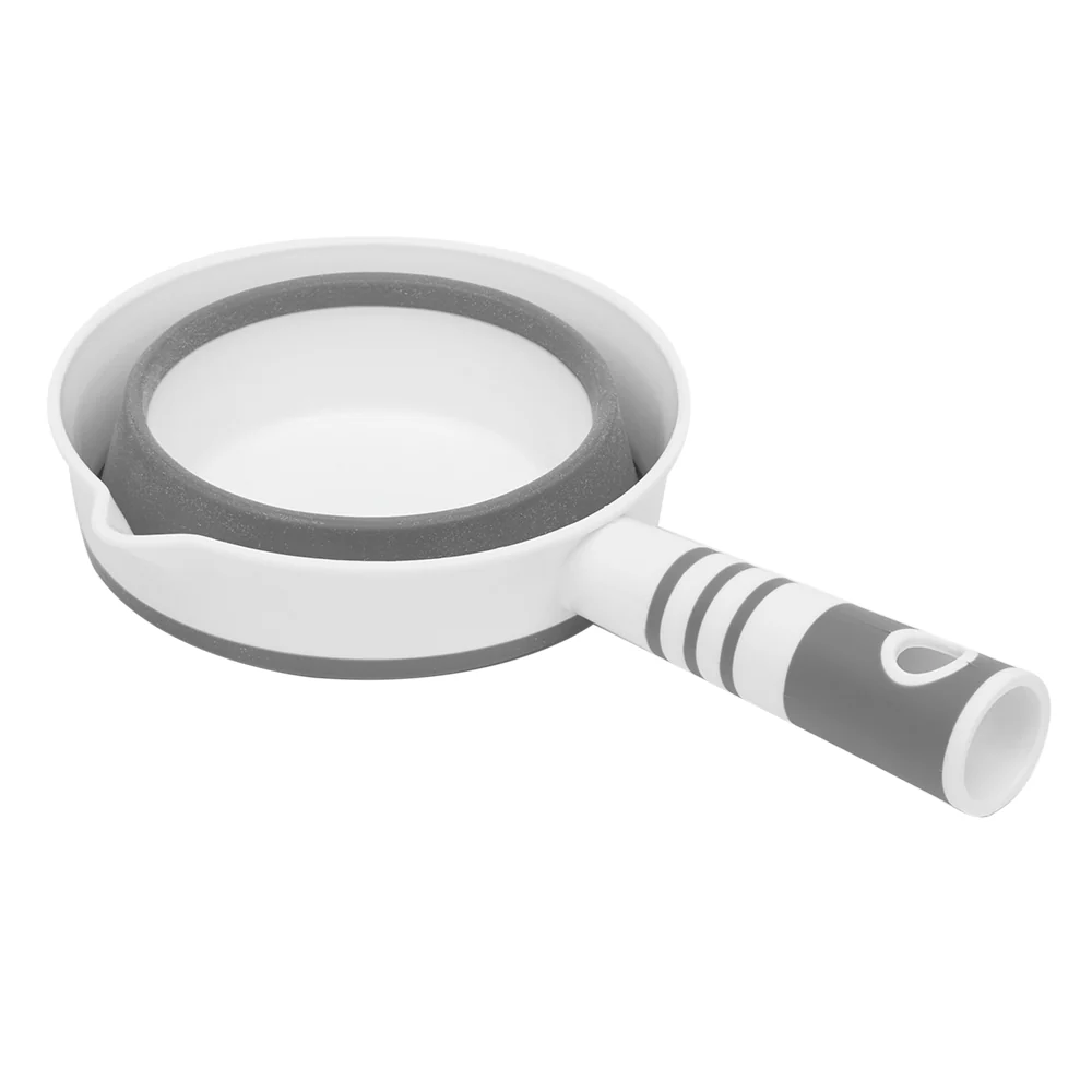 Home Basics Collapsible Ladle, Grey - Image 2