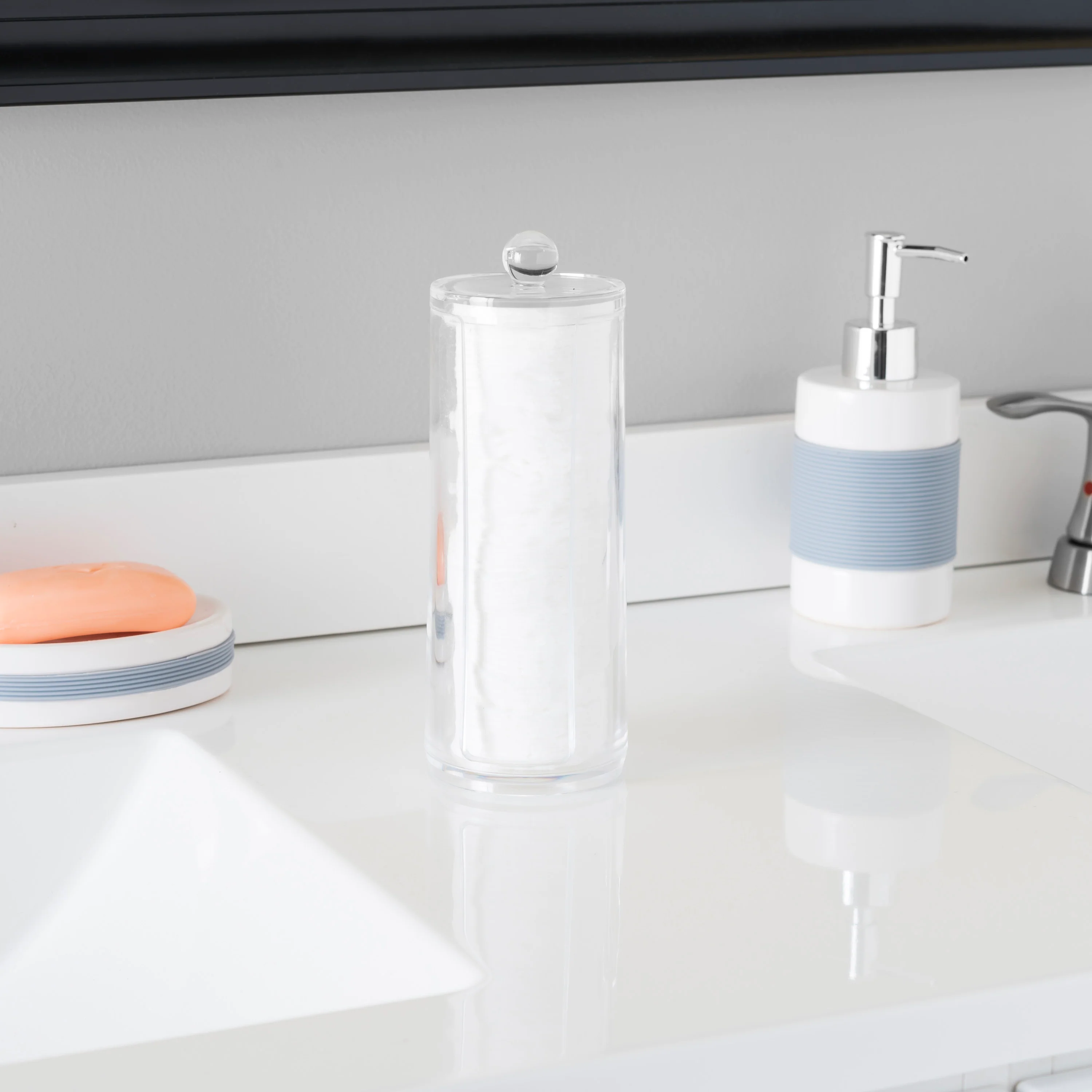 Home Basics Cosmetic Pad Holder - Image 2