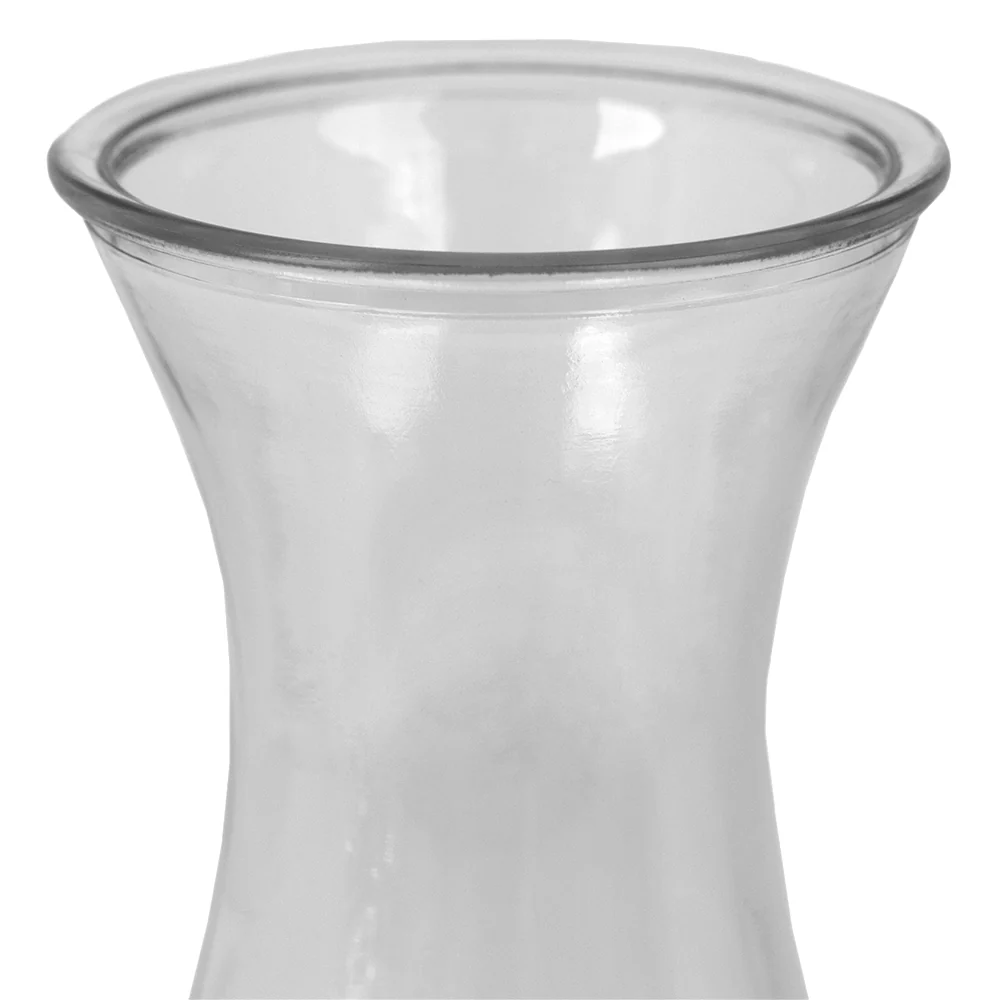 Home Basics Country Time 33.8 oz Glass  Beverage Carafe Decanter, Clear - Image 2