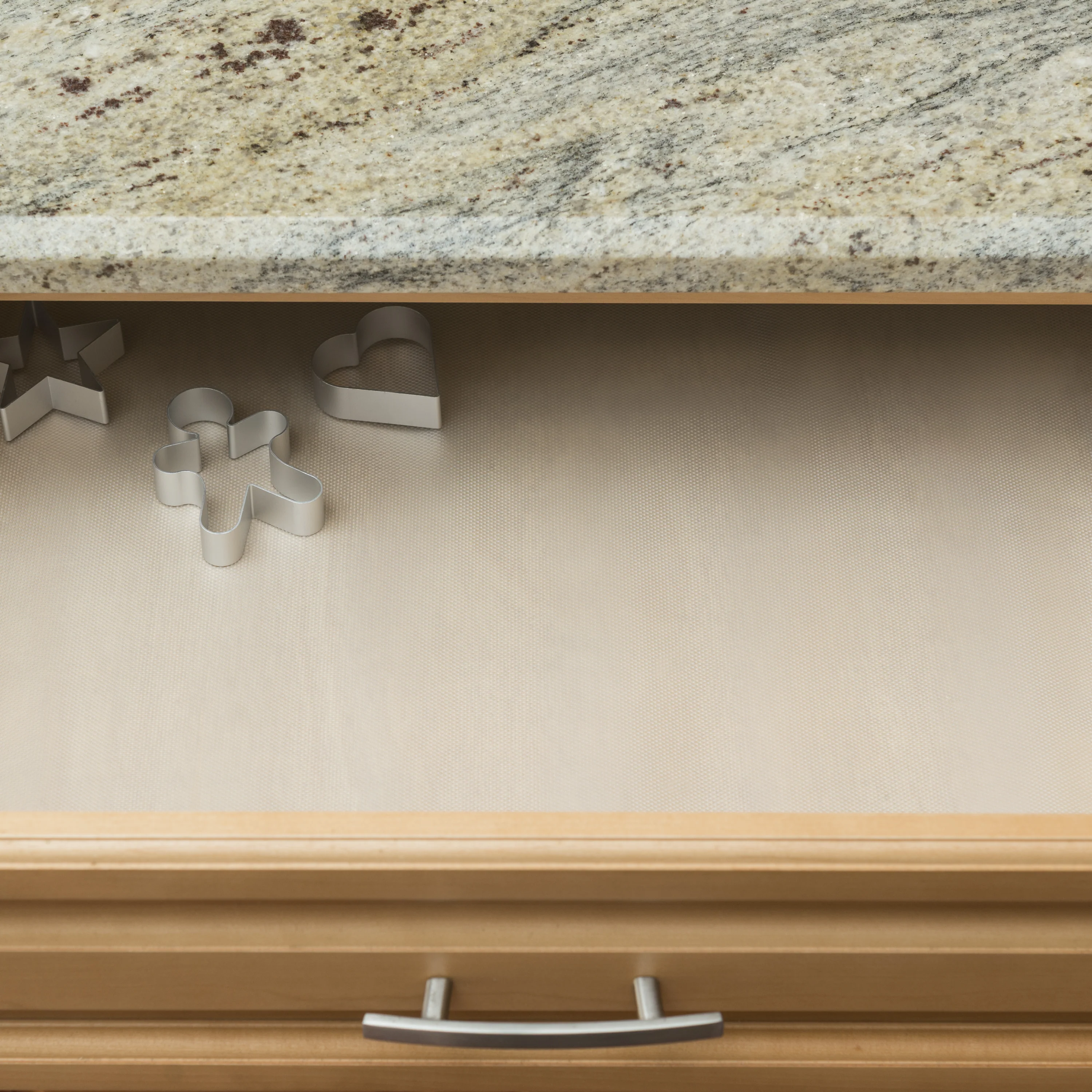 Home Basics Diamond 18 x 60 Shelf Liner, Clear - Image 3