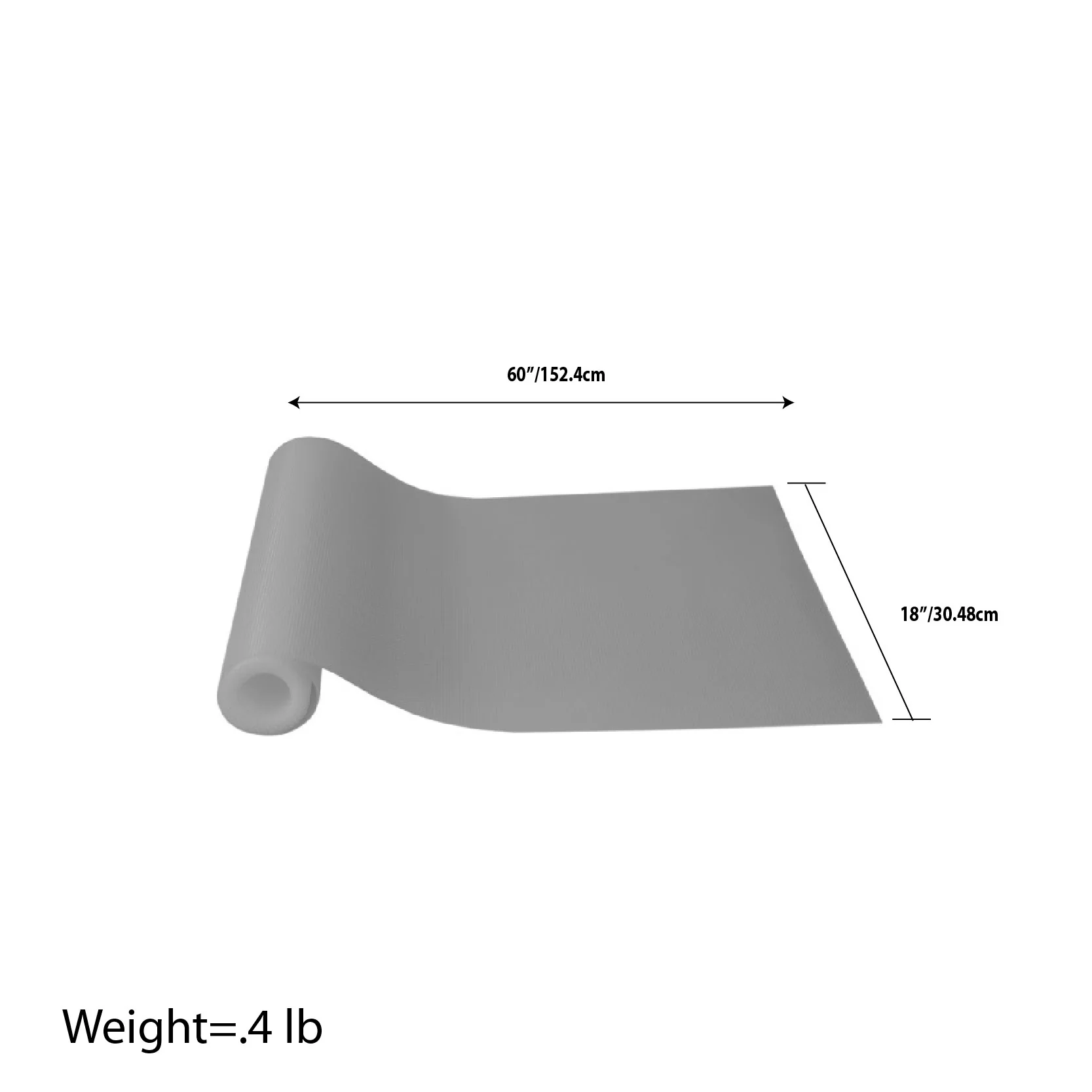 Home Basics Diamond 18 x 60 Shelf Liner, Clear - Image 4
