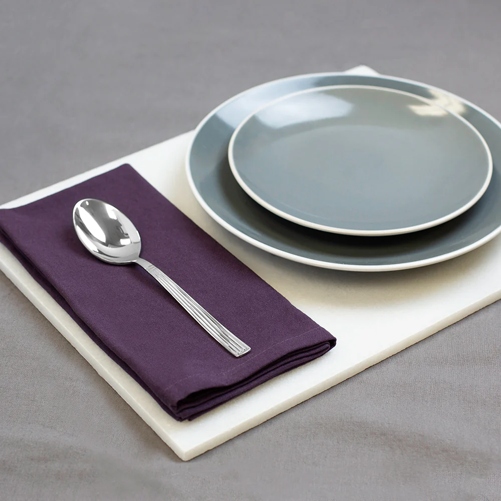 Home Basics 4 Piece Stainless Steel Cutlery Flatware, Silver, 8.5 x 0.83 Inches - Image 4