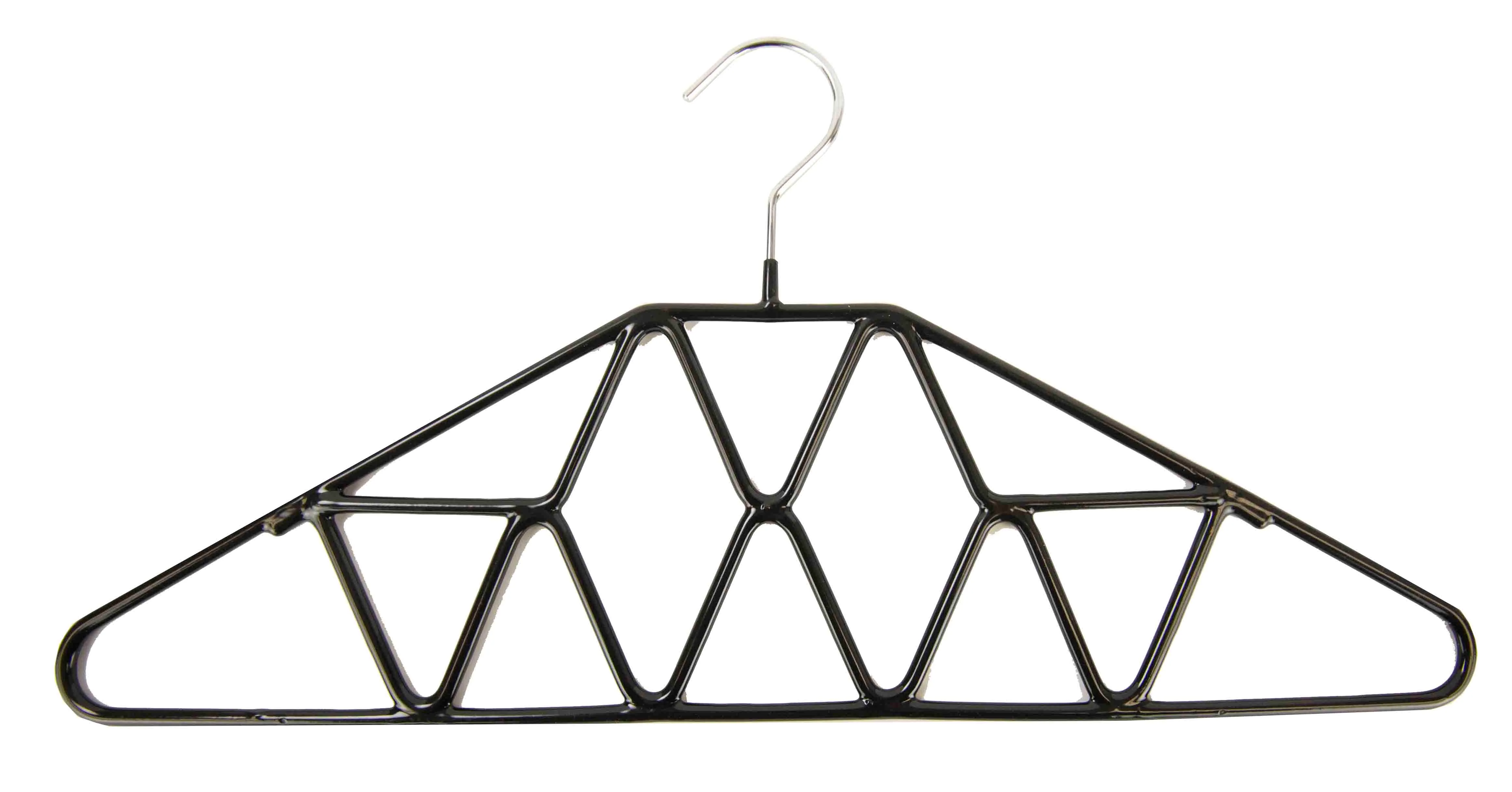 Home Basics Geometric Accessory Hanger, Black