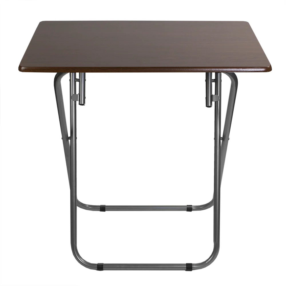 Home Basics Jumbo Multi-Purpose Foldable Table, Cherry - Image 4