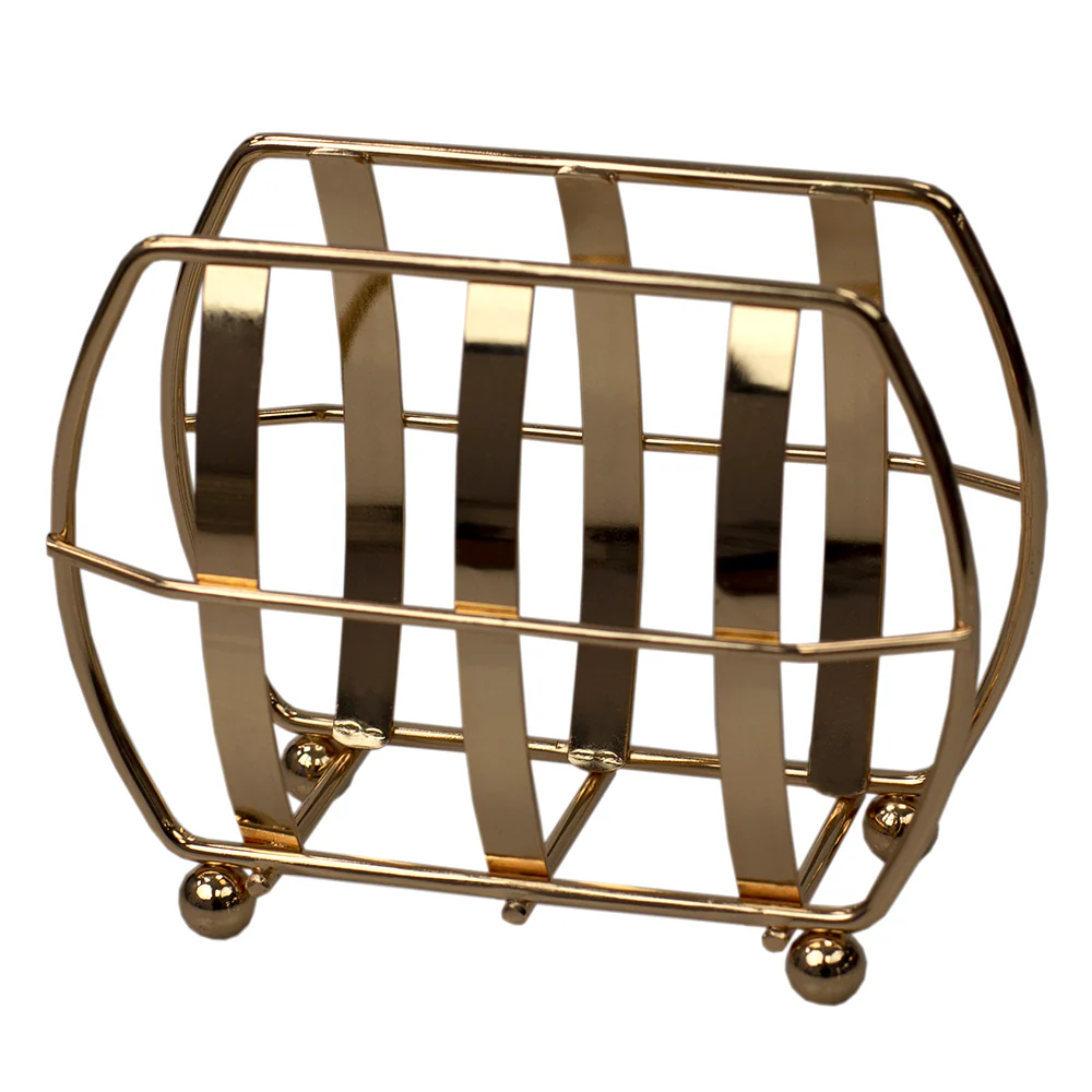 Home Basics Lyon Napkin Holder, Rose Gold - Image 2