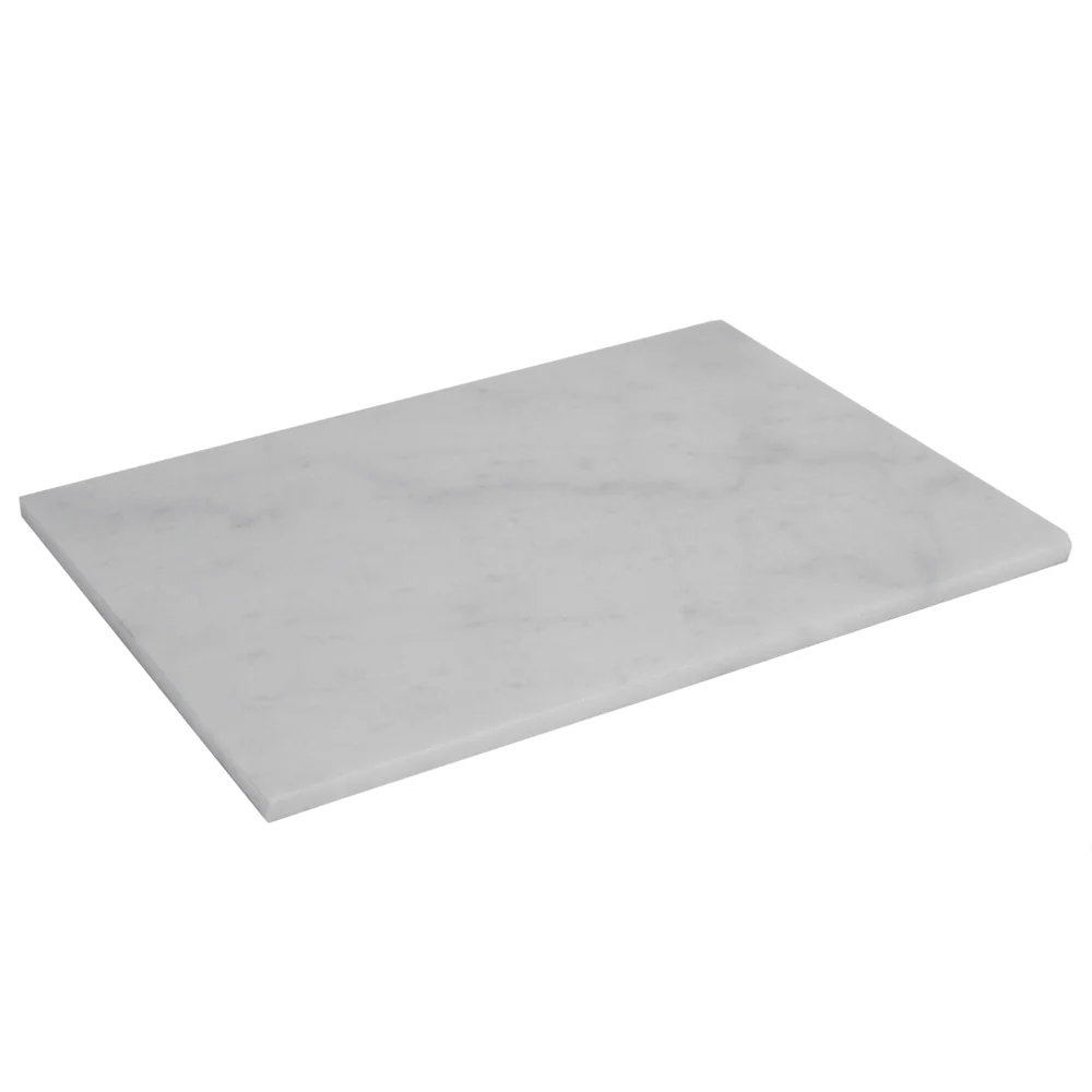 Home Basics Marble Cutting Board, White, 12x16 Inches - Image 3