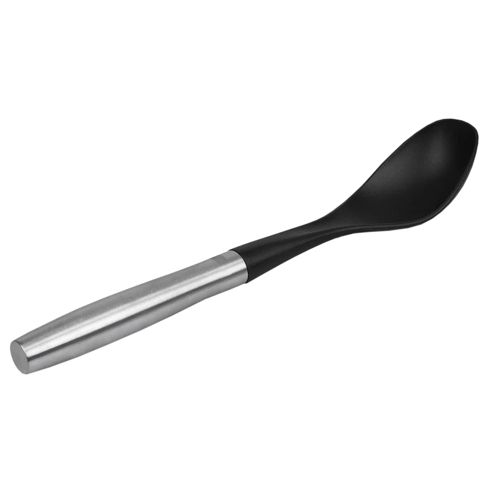 Home Basics Mesa Scratch-Resistant Nylon Serving Spoon with Stainless-Steel, 13 Inches - Image 5