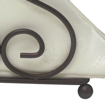 Home Basics Napkin Holder Scroll Bronze Collection - Image 3
