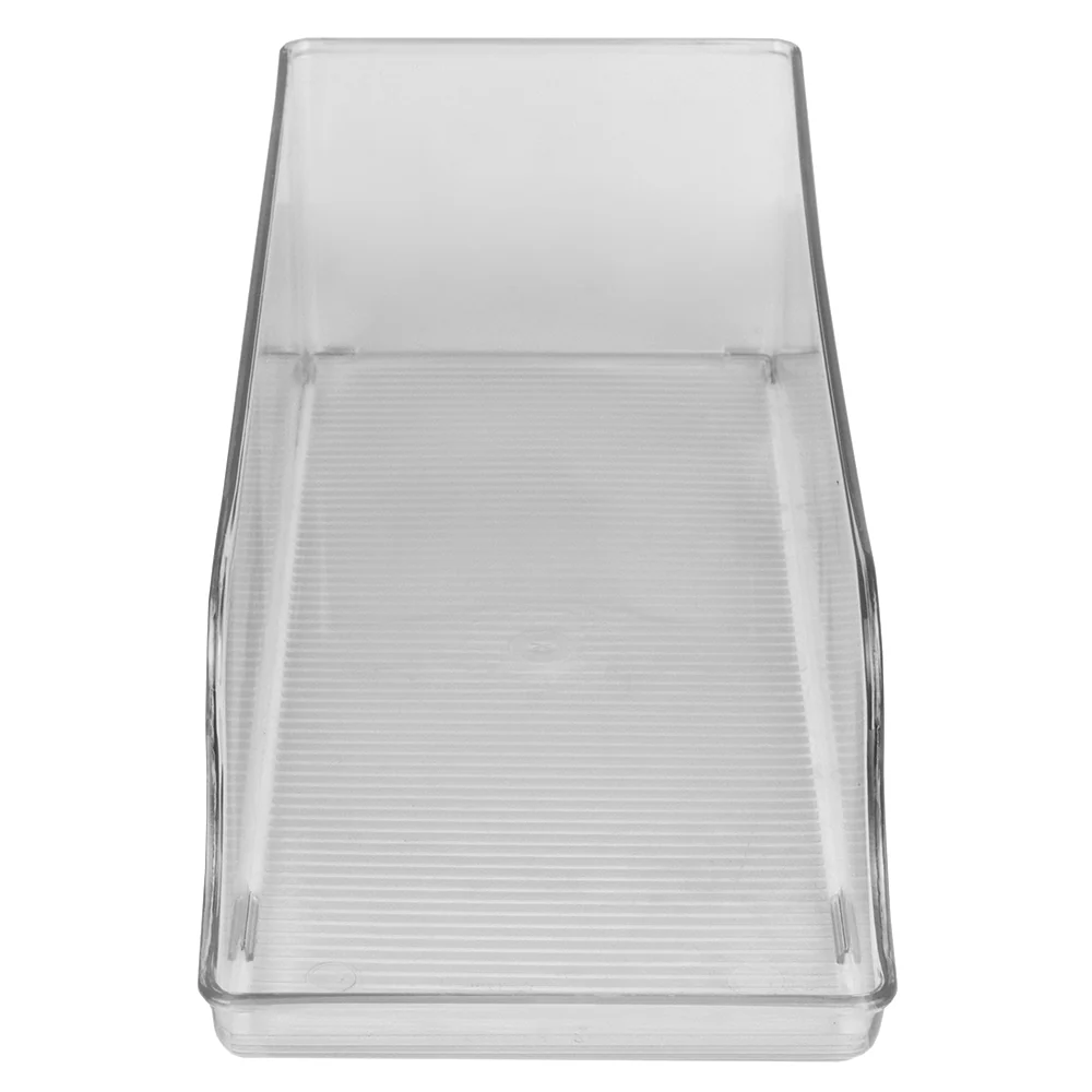 Home Basics Nestable Plastic Soda and Canned Food Dispenser, Clear - Image 4