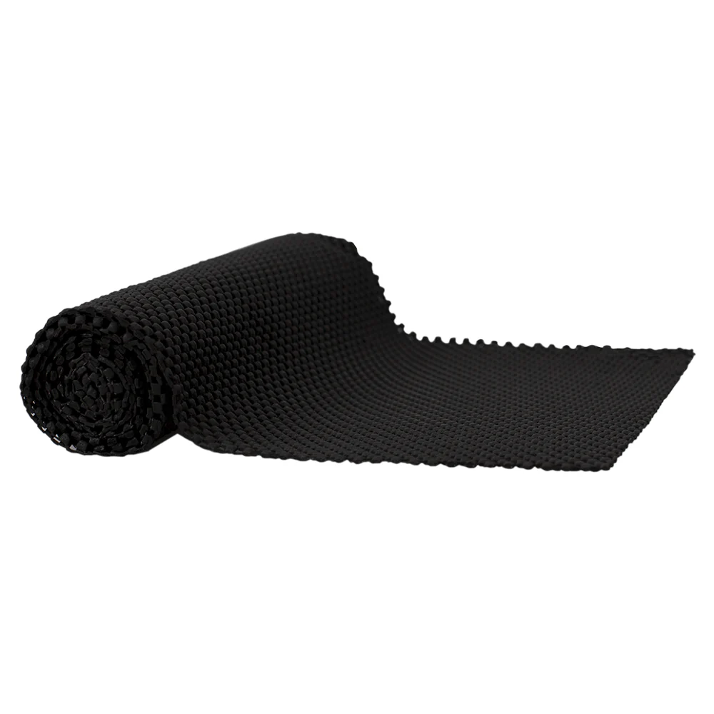 Home Basics Non-Adhesive Rubber Shelf Grip Liner, 12x60 Inches, One Roll, Asst Colors - Image 2