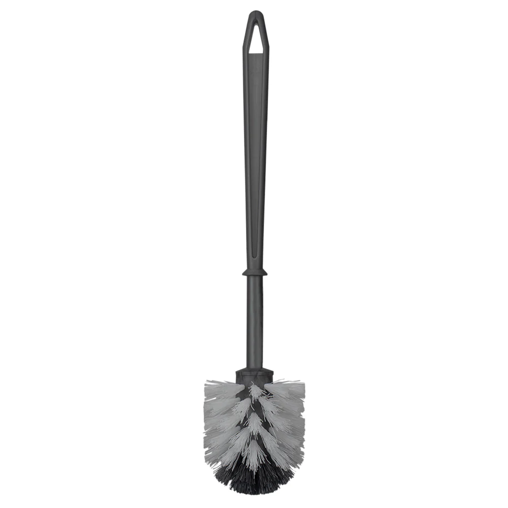 Home Basics Plastic Toilet Brush, Silver
