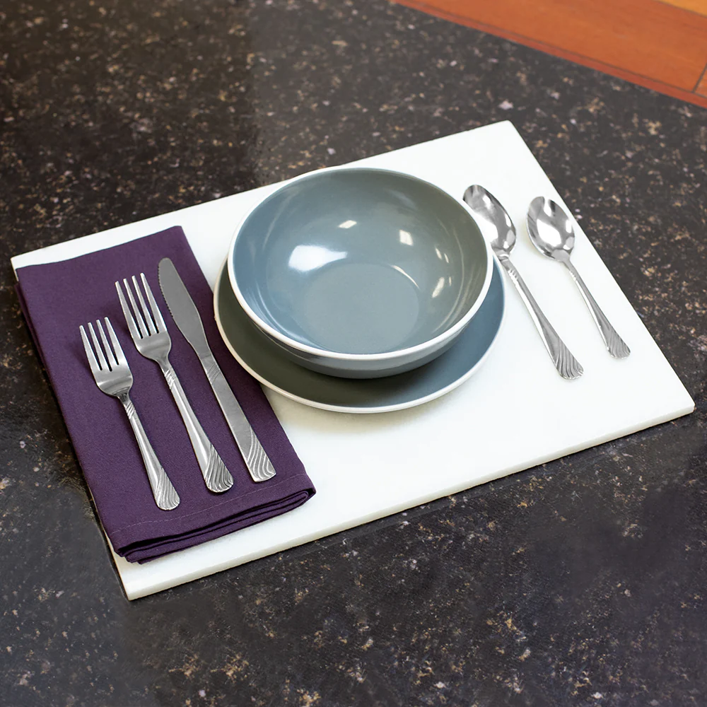 Home Basics River Stainless Steel 20 Pieces Flatware Set, Service for 4 - Image 4