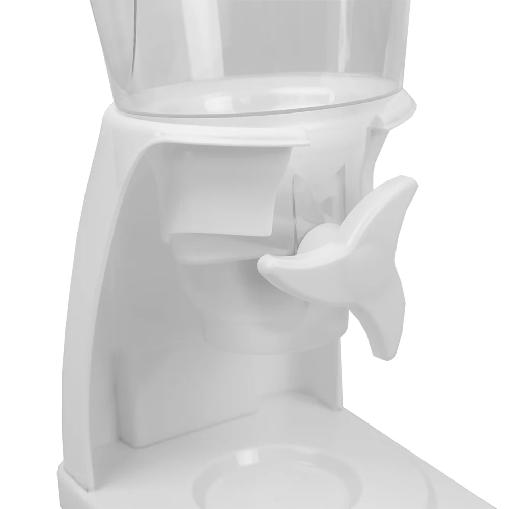 Home Basics Single Cereal Dispenser, White - Image 2