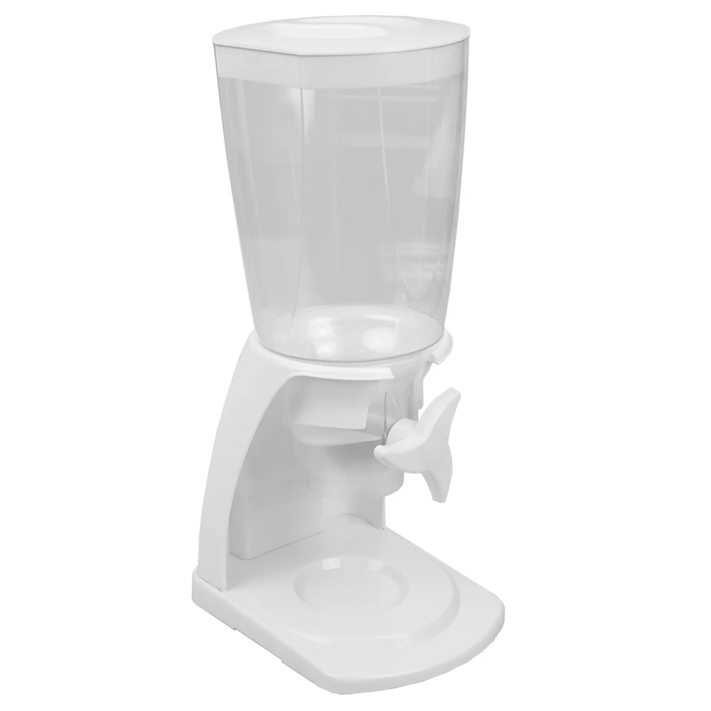 Home Basics Single Cereal Dispenser, White - Image 3