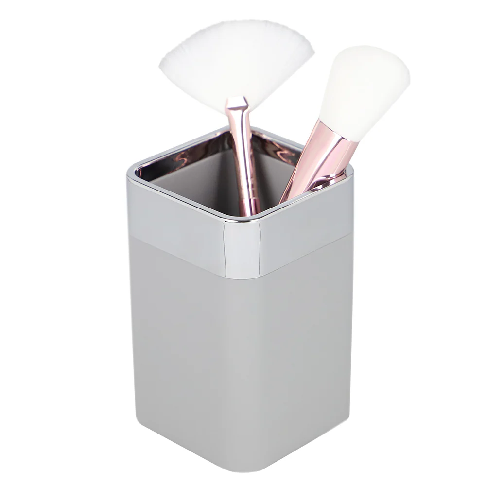Home Basics Skylar 10 oz. ABS Plastic Tumbler, Grey - Image 2