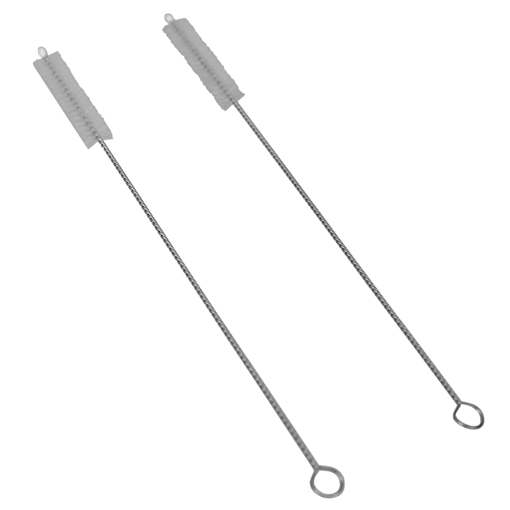 Home Basics Soft Silicone Tip Stainless Steel Straw Set, Multi-color, (Pack of 10) - Image 3