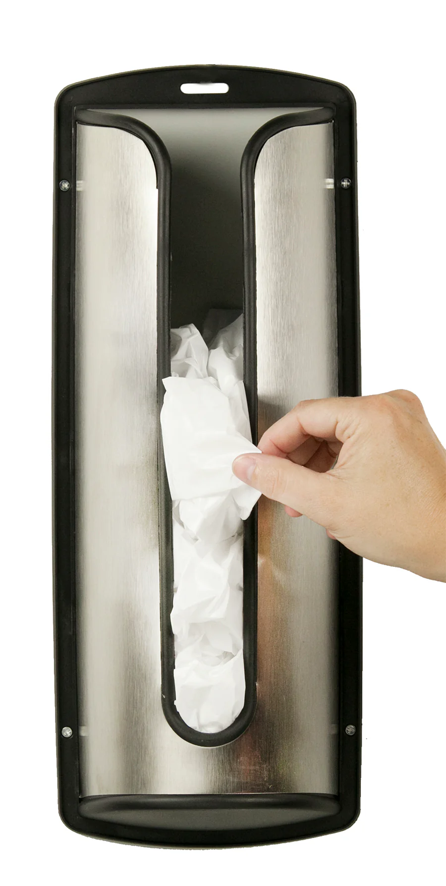 Home Basics Stainless Steel Bag Organizer - Image 2