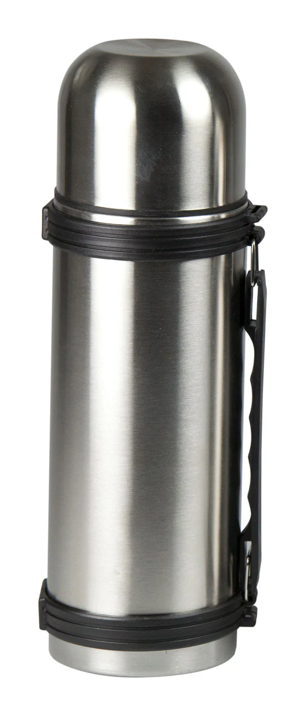 Home Basics Stainless Steel Bullet Vacuum Flask