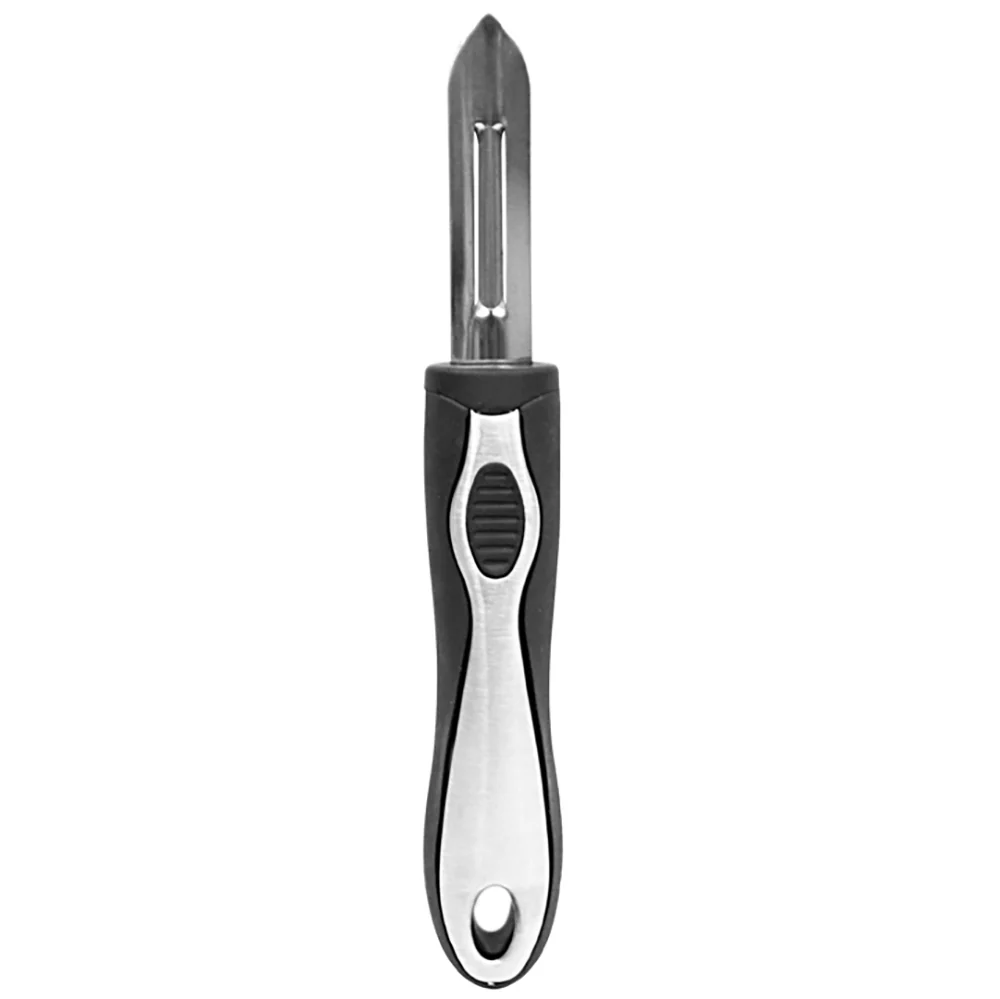 Home Basics Swivel Vegetable Peeler with Rubber Grip - Image 2