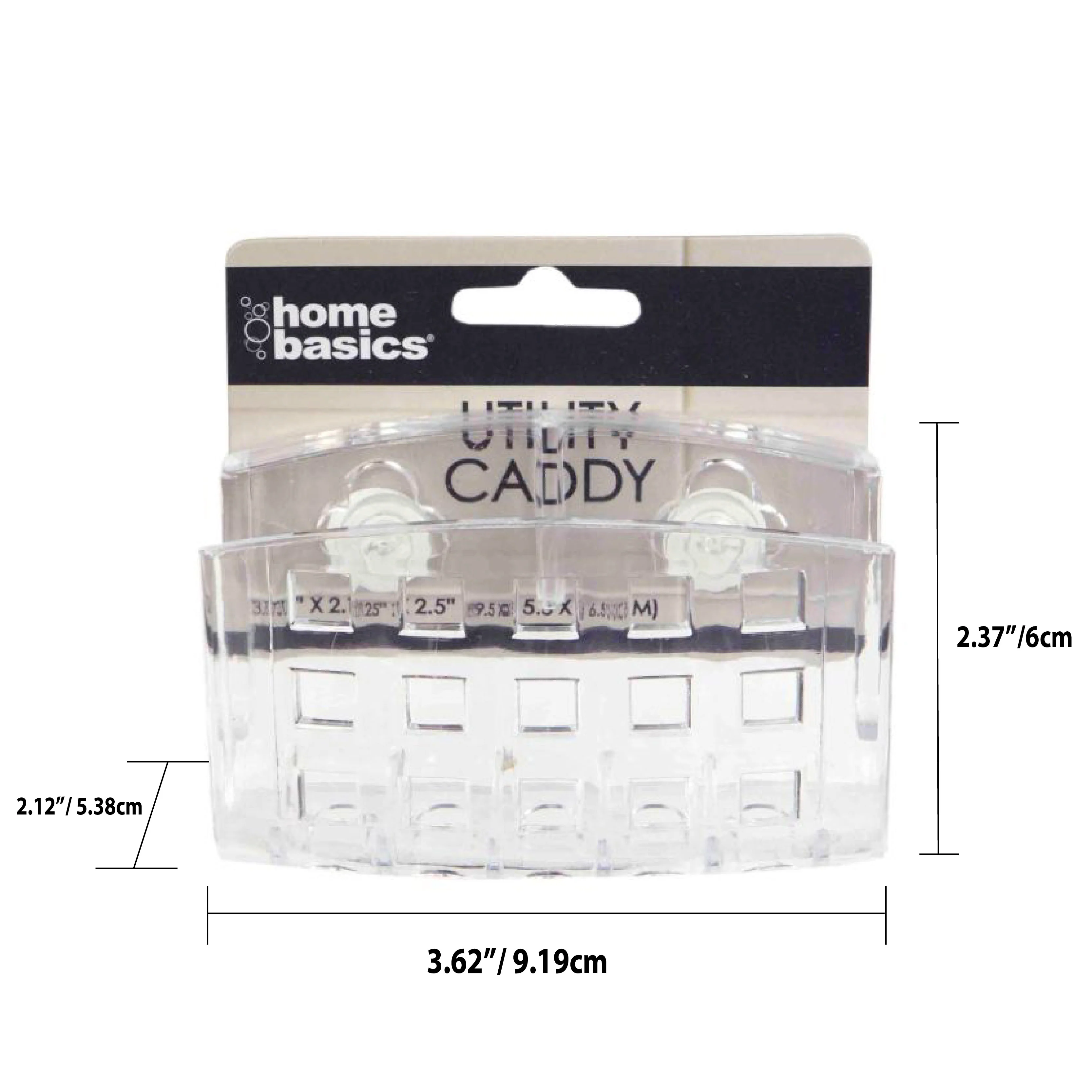 Home Basics Utility Caddy with Suction Cups - Image 6