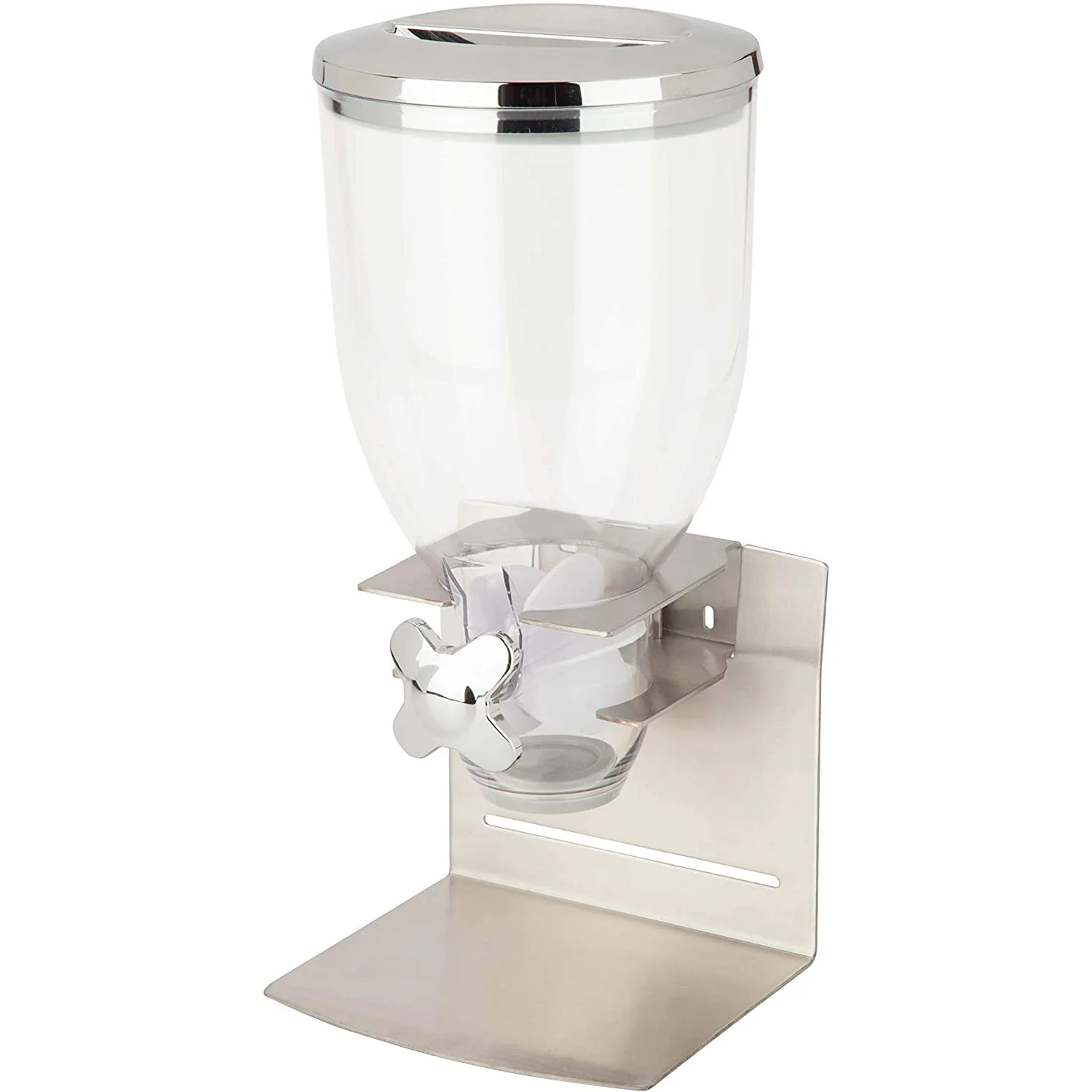 Honey-Can-Do Pro Single Dry Food Dispenser, Silver, 17.5 Ounces - Image 2
