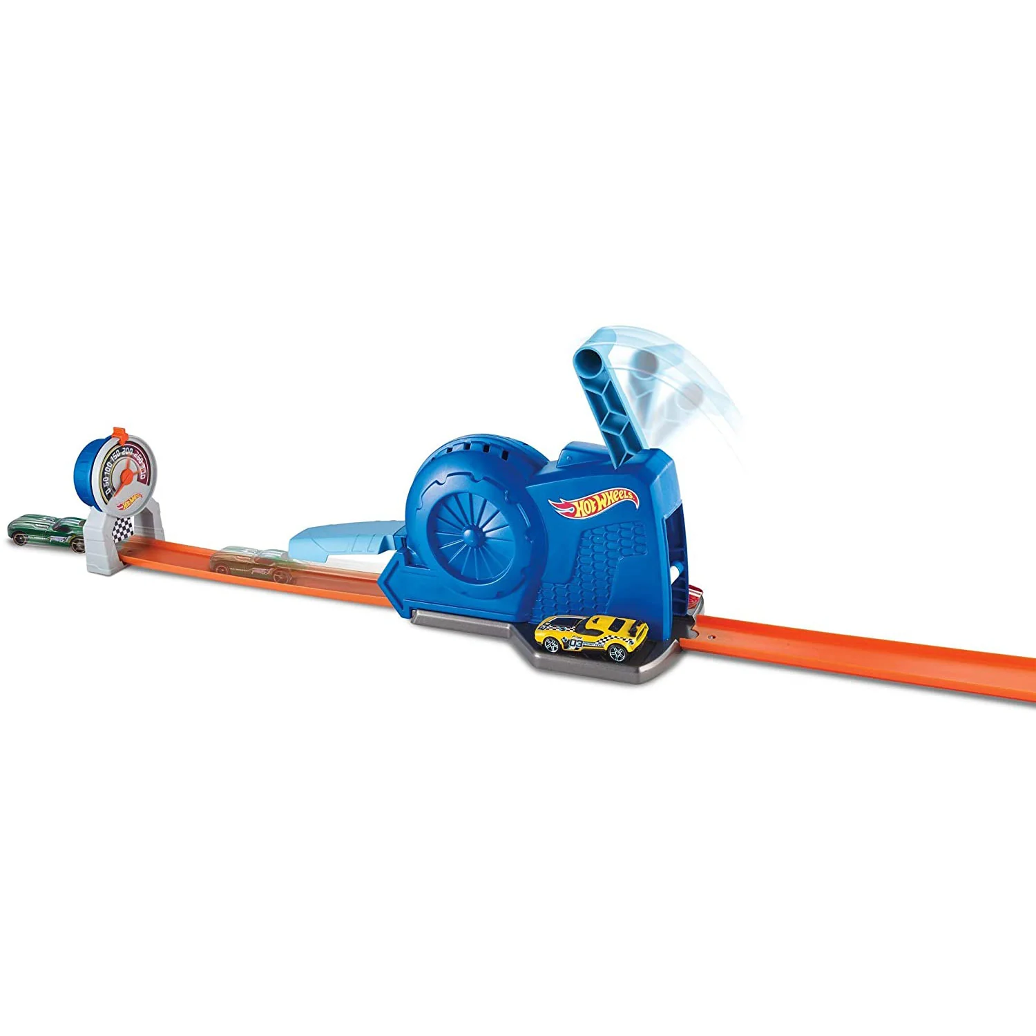 Hot Wheels Track Builder Rev 'n Launch Challenge, Ages 6-12