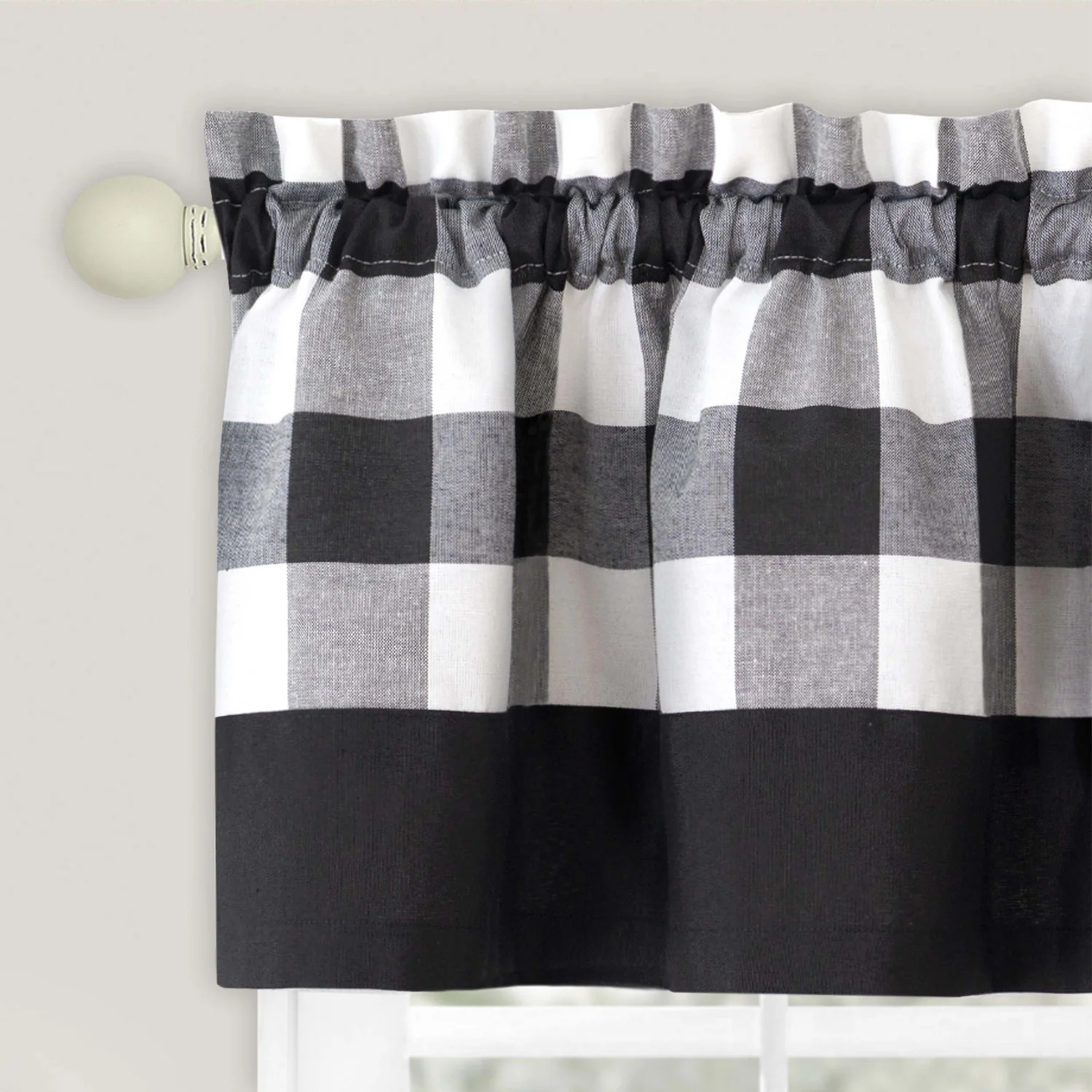 Hunter Kitchen Curtain and Valance Set, Tiers 30x36, Valance 57x36 Inches - Image 29