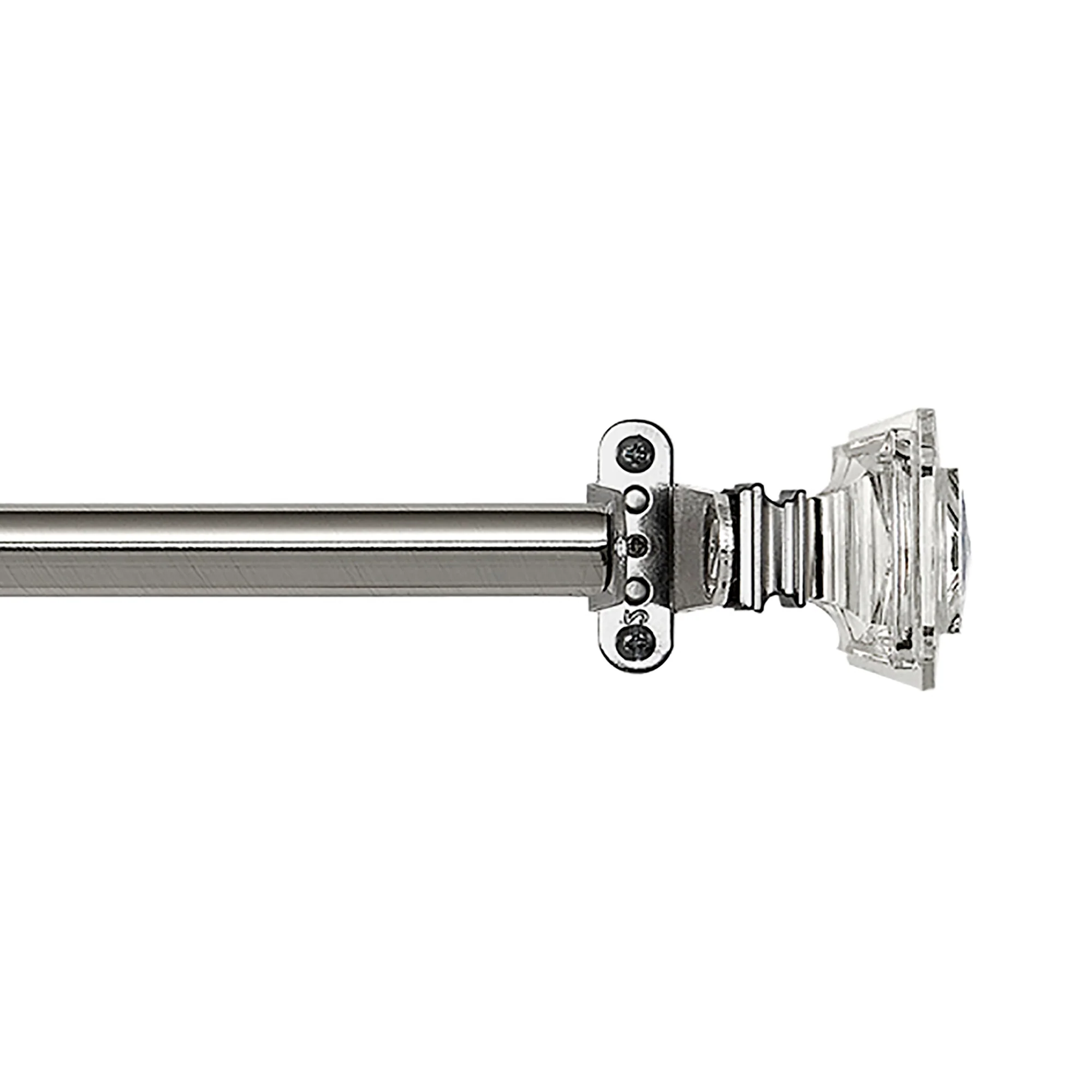 Innovative Decorative Room Darkening Wrap Around Curtain Rod and Finial, Brighton - Image 7