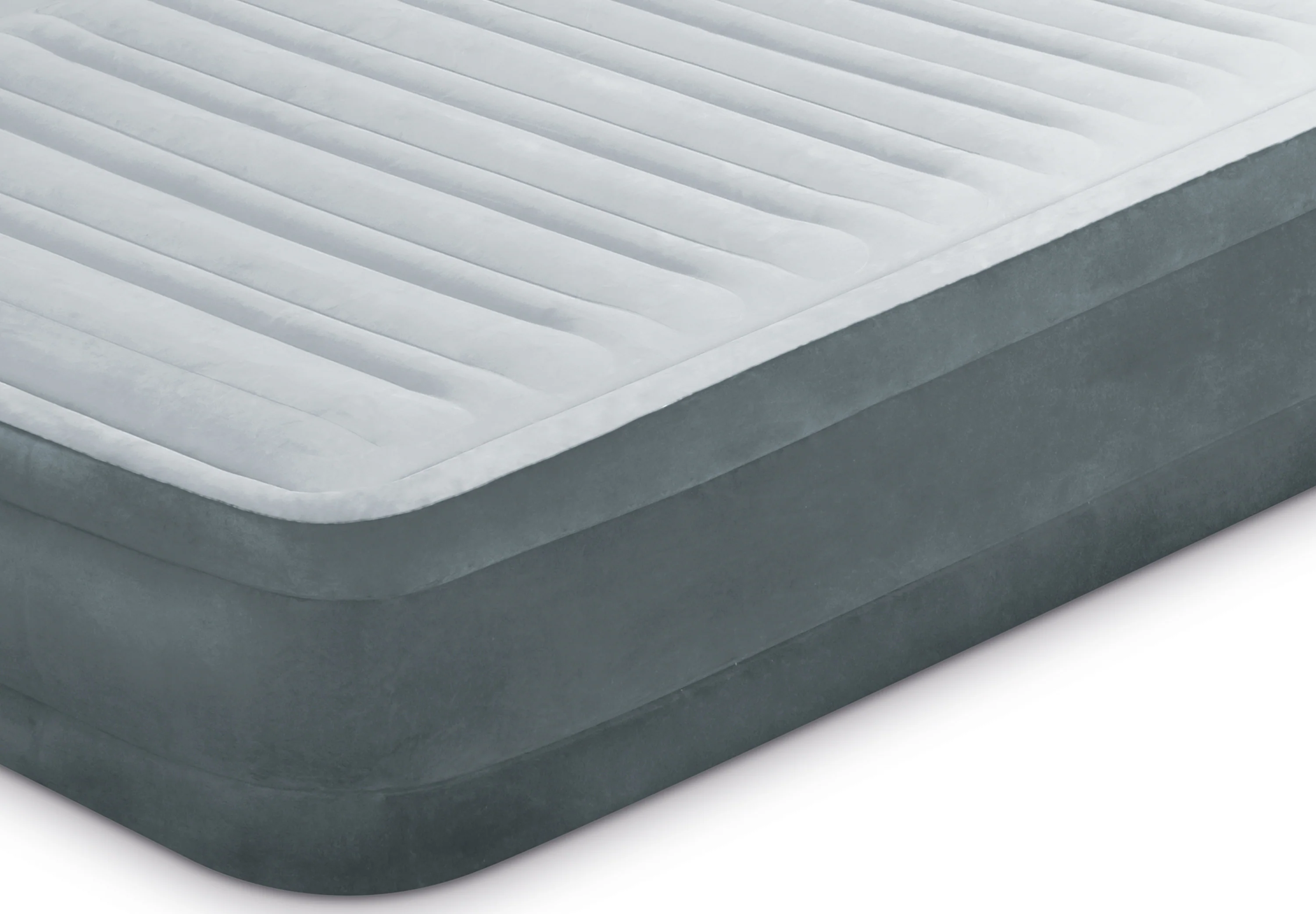Intex Dura-Beam Comfort Plush Full Air Bed, Grey - Image 2