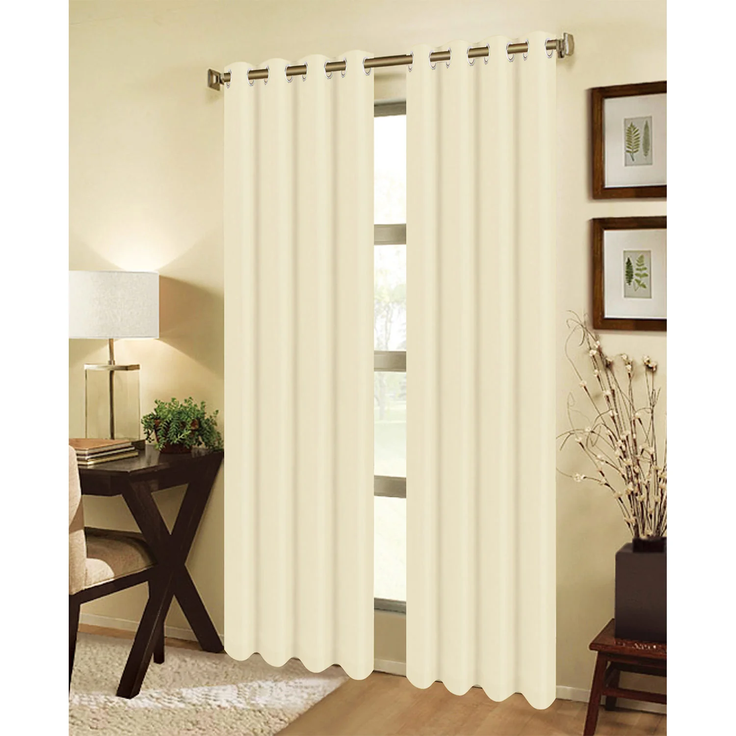 Jeannie Room Darkening Grommet Window Panel, 54x95 Inches - Image 15