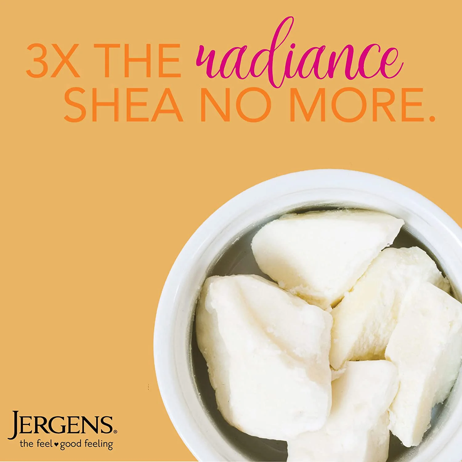 Jergens Shea Butter Body Lotion, Deep Conditioning Moisturizer, 16.8 Ounces - Image 2