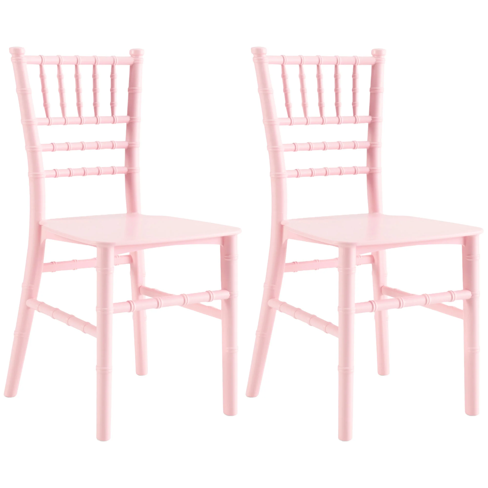 JOON 2 Pack Kids Tiffany Chiavari Chairs, 25x13x14.5 Inches - Image 9