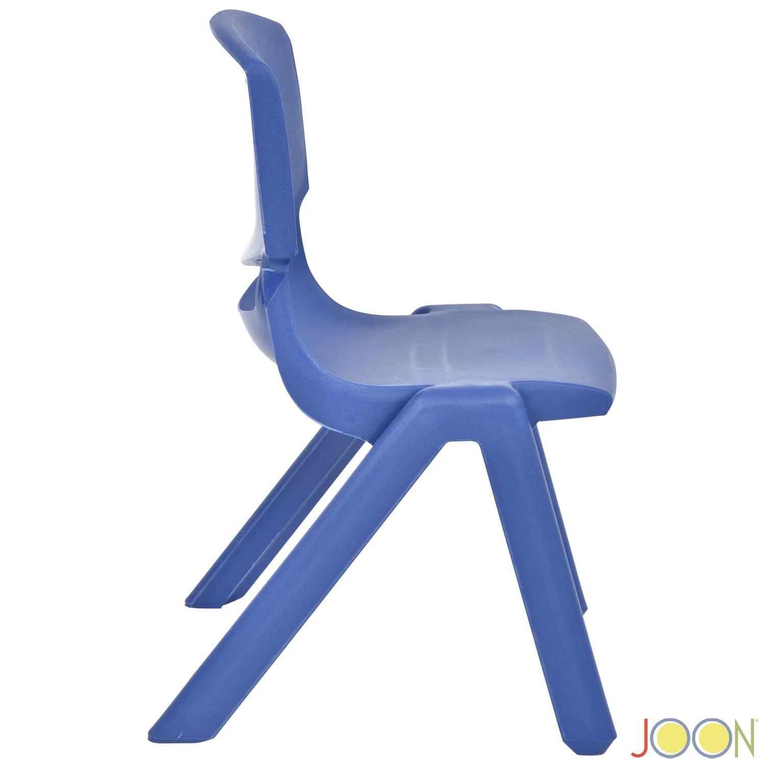 JOON Stackable Plastic Kids Learning Chairs, Dark Blue, 20.5x12.75X11 Inches, 2-Pack (Pack of 2) - Image 5