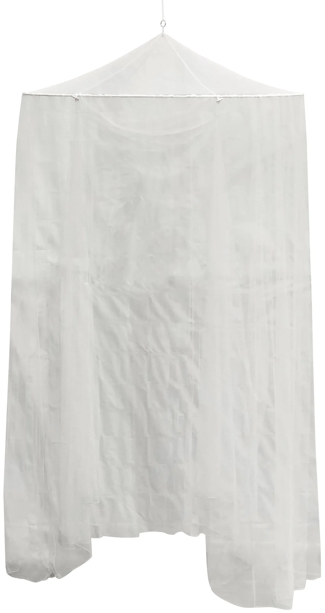 Just Relax Extra-Large Indoor-Outdoor Round Canopy Mosquito Net, White, 5x9 Feet - Image 7