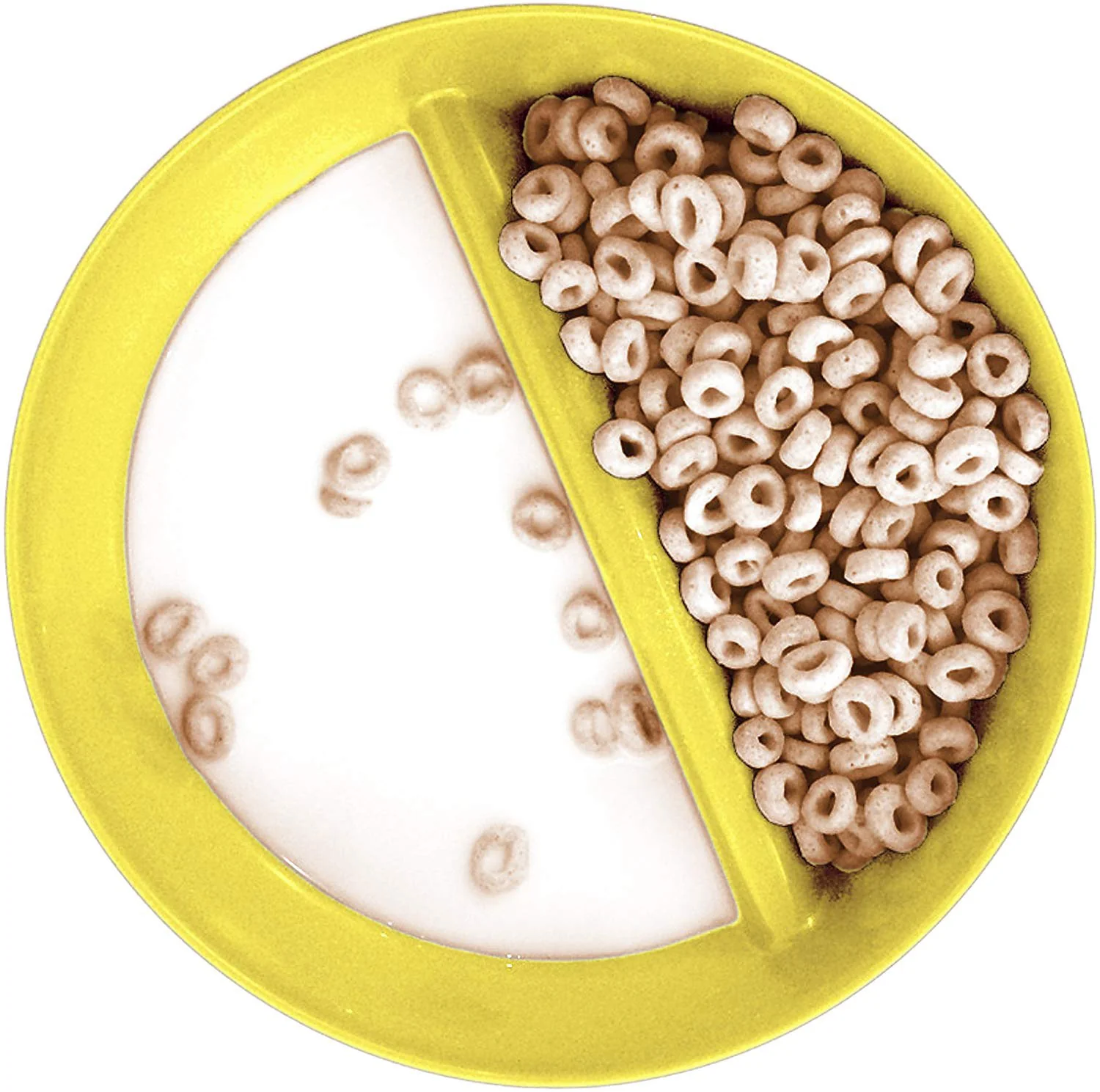 Just Solutions! Spongebob Squarepants Anti-Soggy Cereal Bowl, Yellow - Image 5