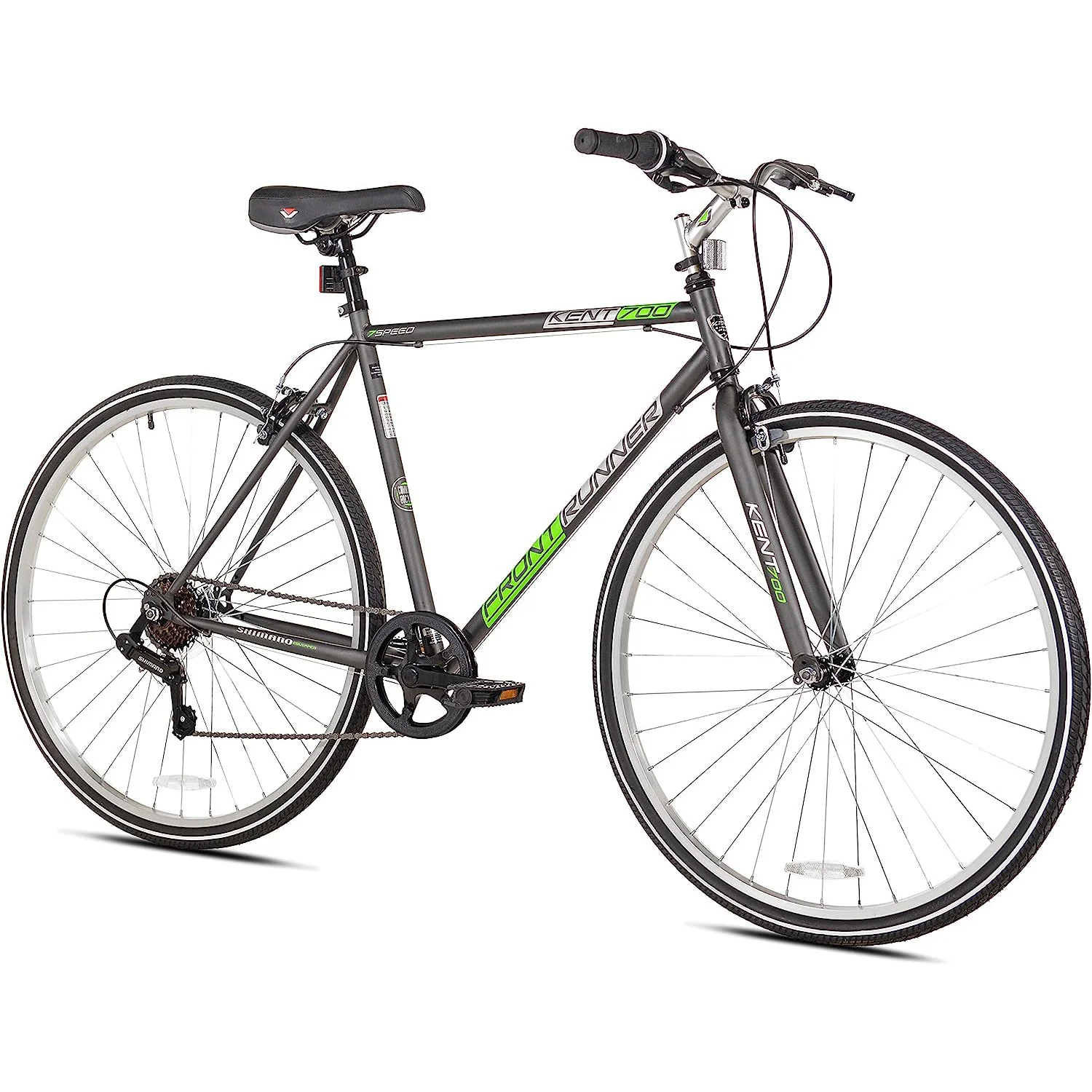 Kent 62702 Front Runner Hybrid Bike, 700C, 21.25", One Size
